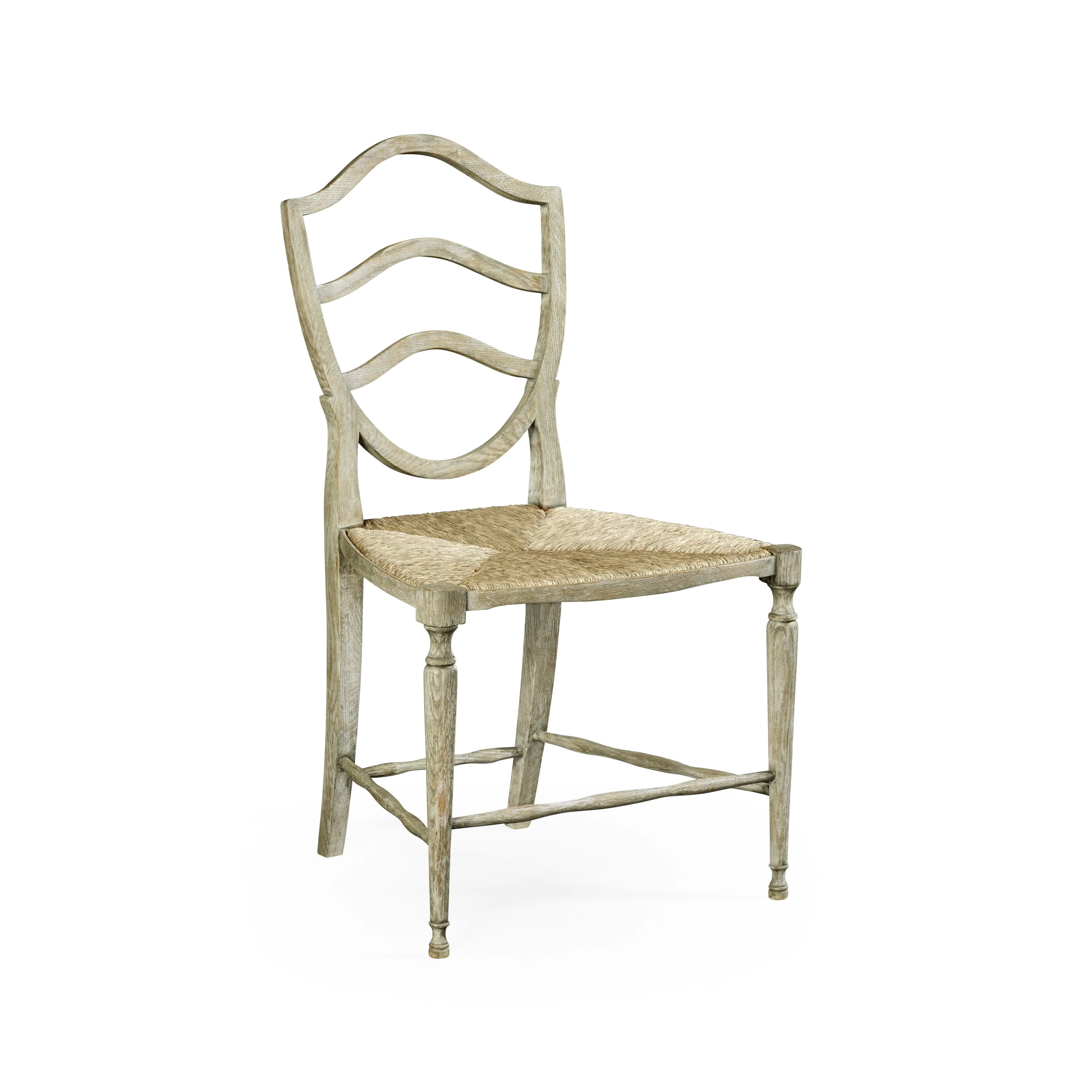 William Yeoward Bodiam Grey Oak Side Chair - Frankwebs