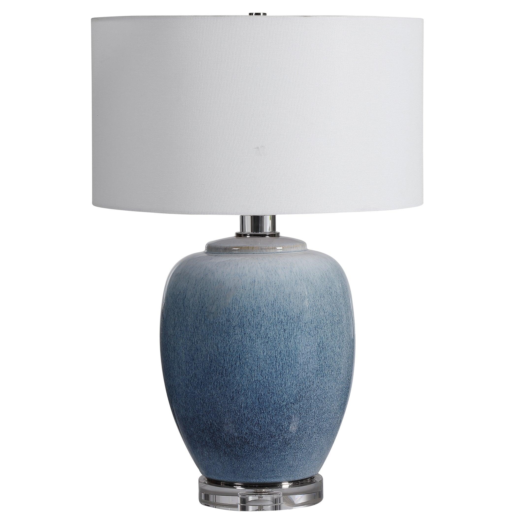 BLUE WATERS CERAMIC TABLE LAMP - Frankwebs