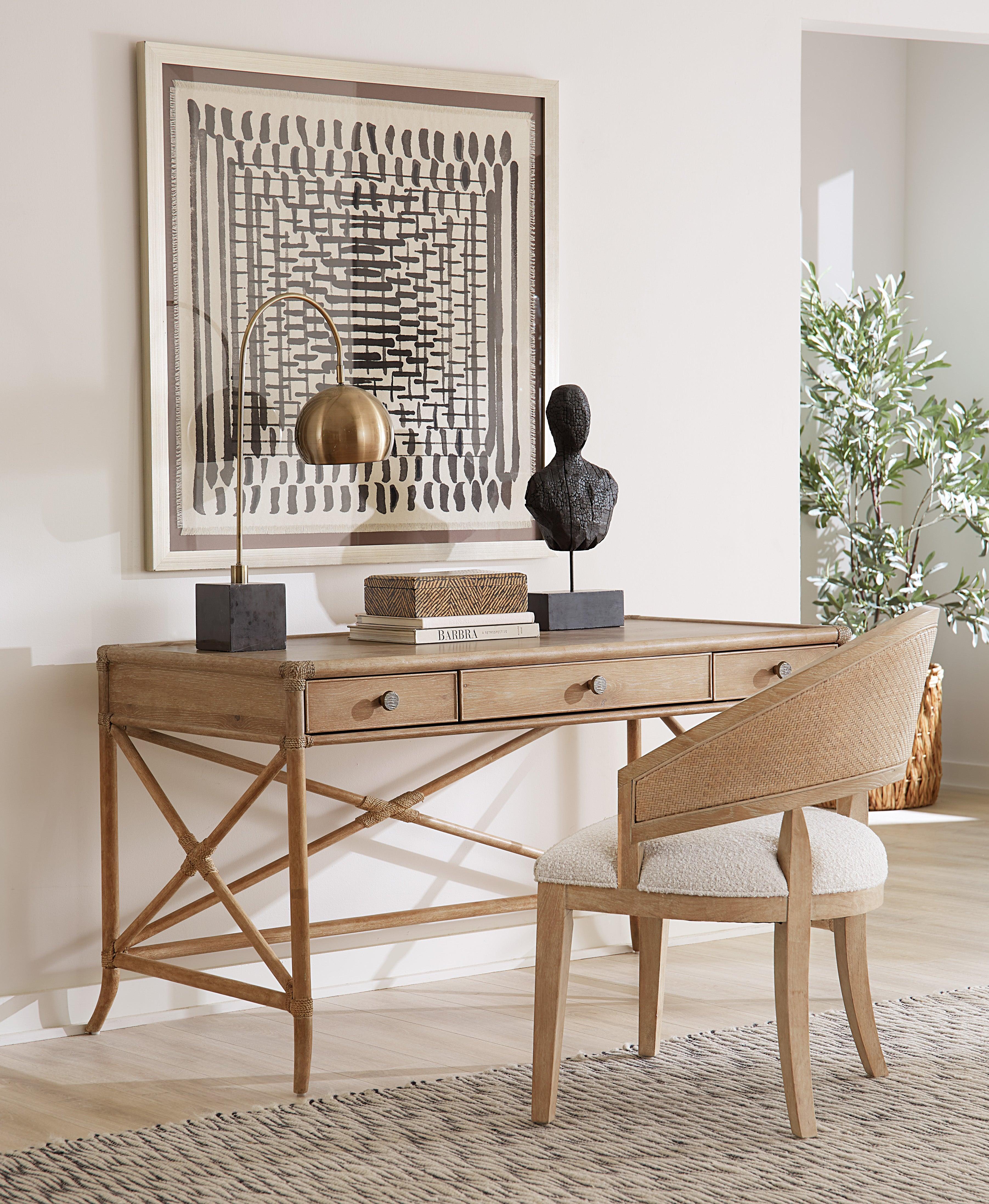 Retreat Pole Rattan Writing Desk - Frankwebs