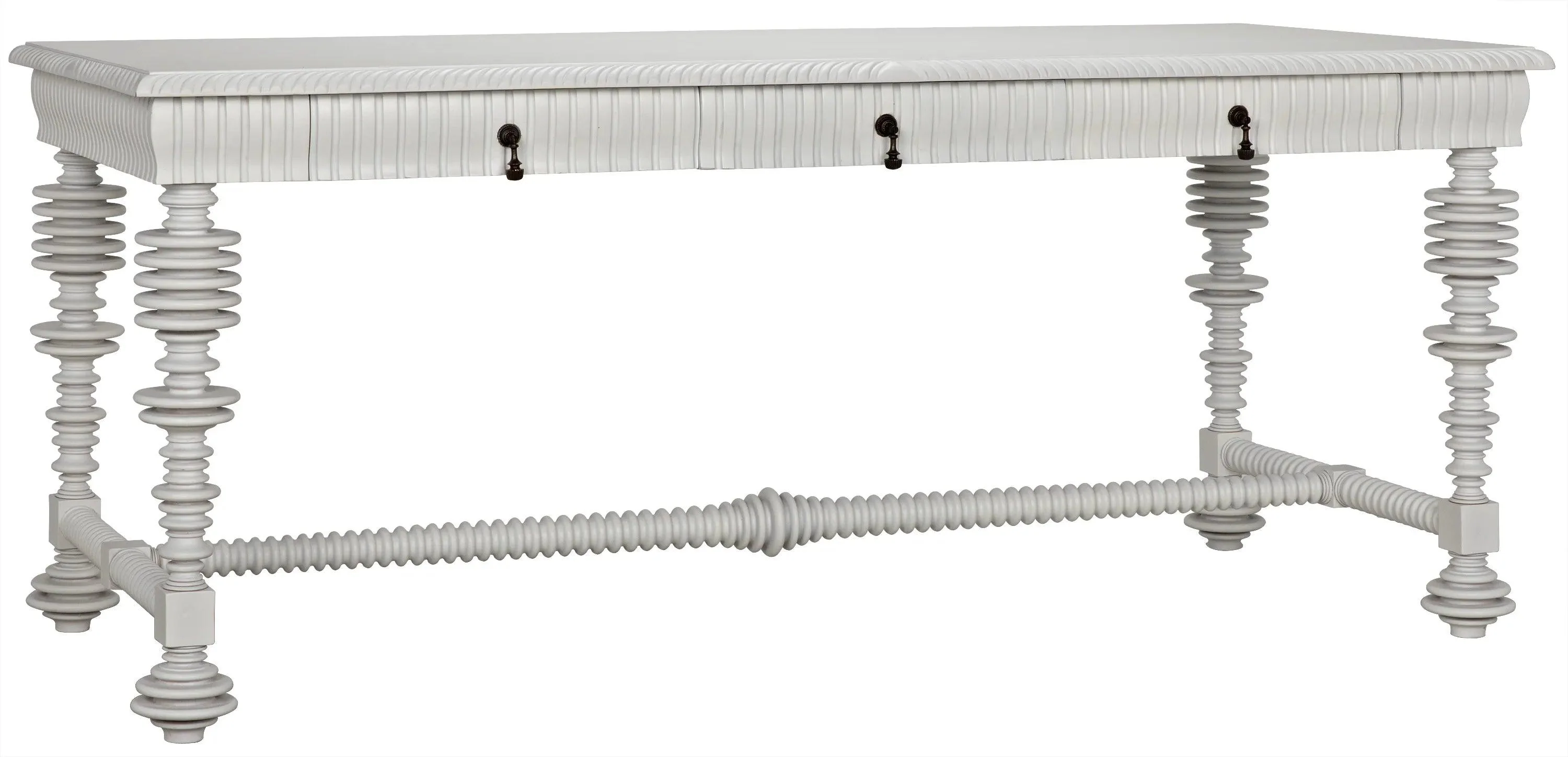 Portuguese Desk, Solid White - Frankwebs