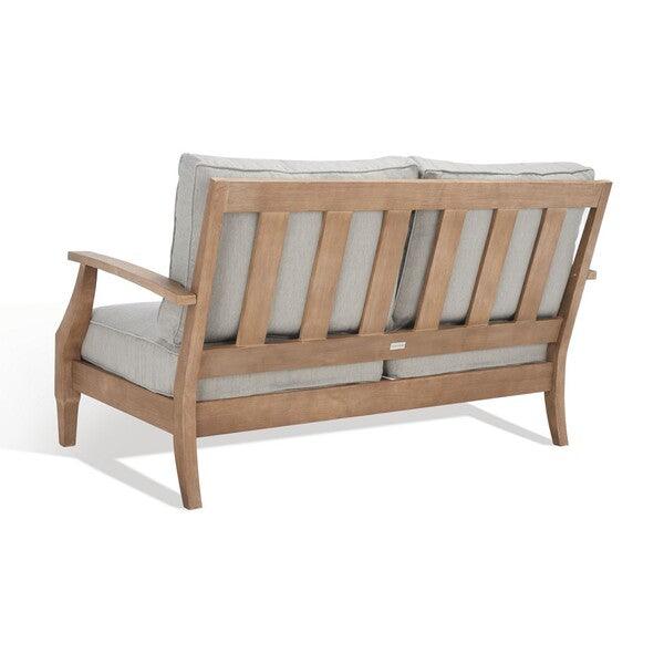 MARTINIQUE WOOD PATIO LOVESEAT - Frankwebs