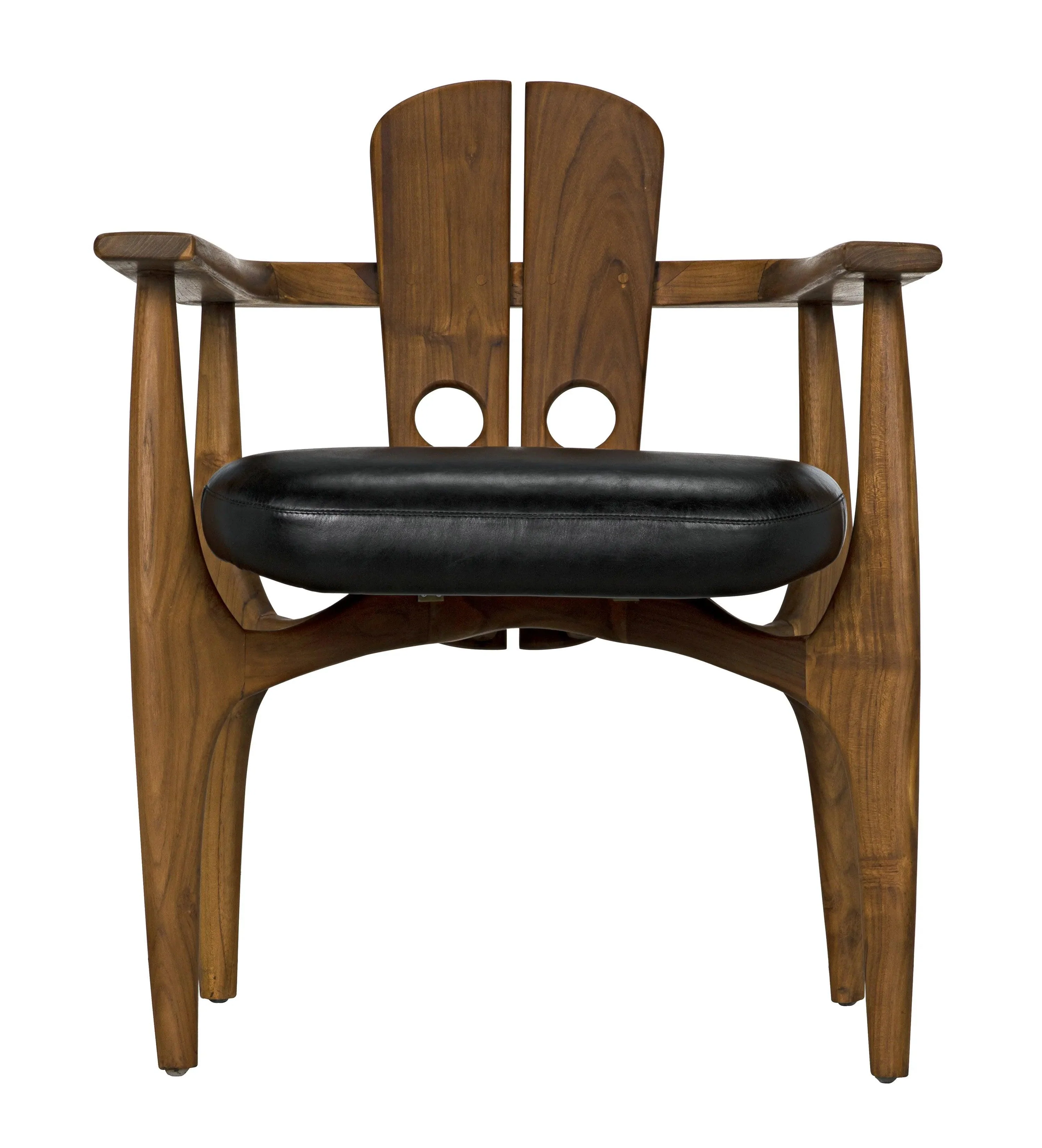 Kato Chair, Teak with Leather - Frankwebs