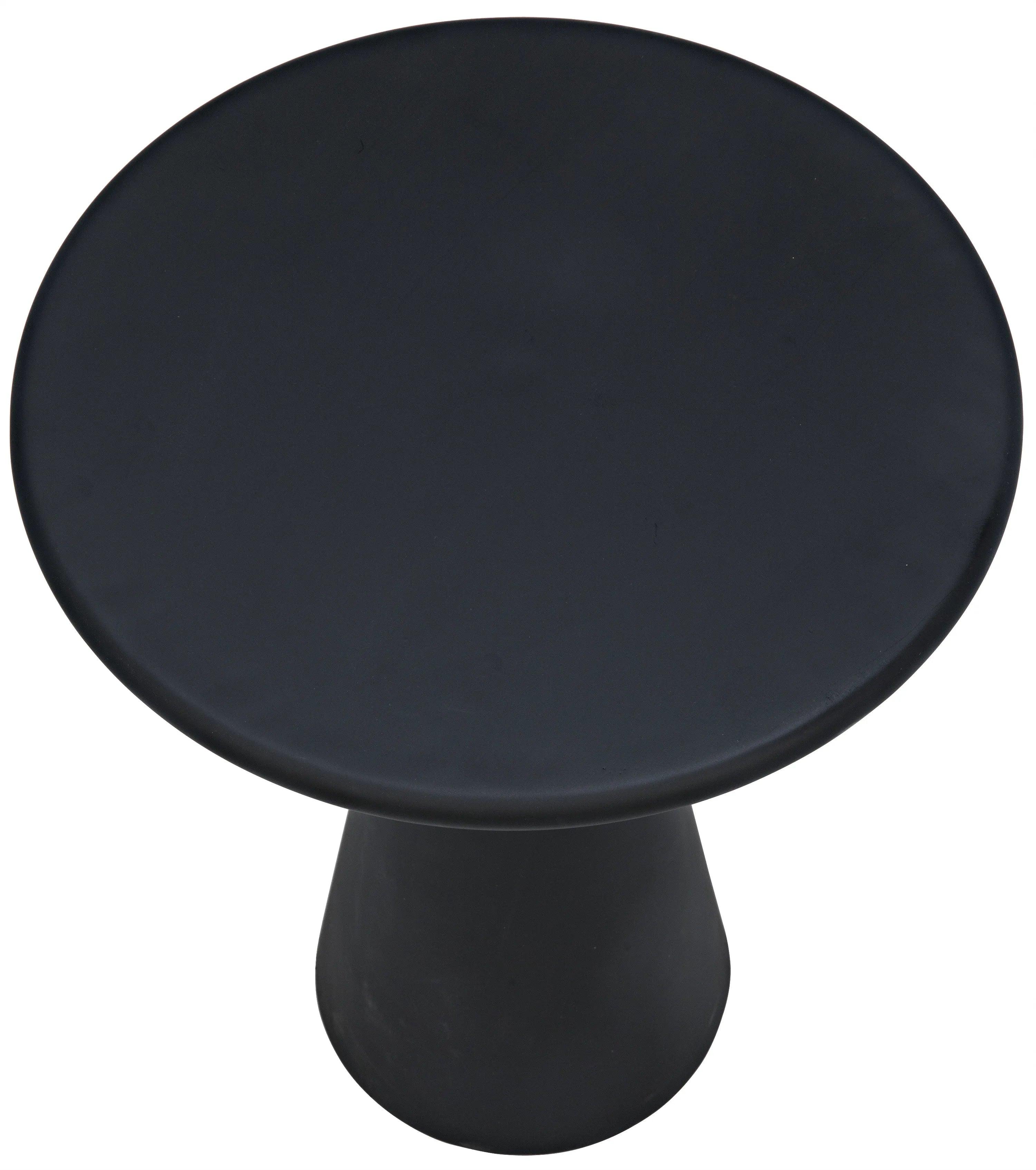 Idiom Side Table, Black Steel - Frankwebs