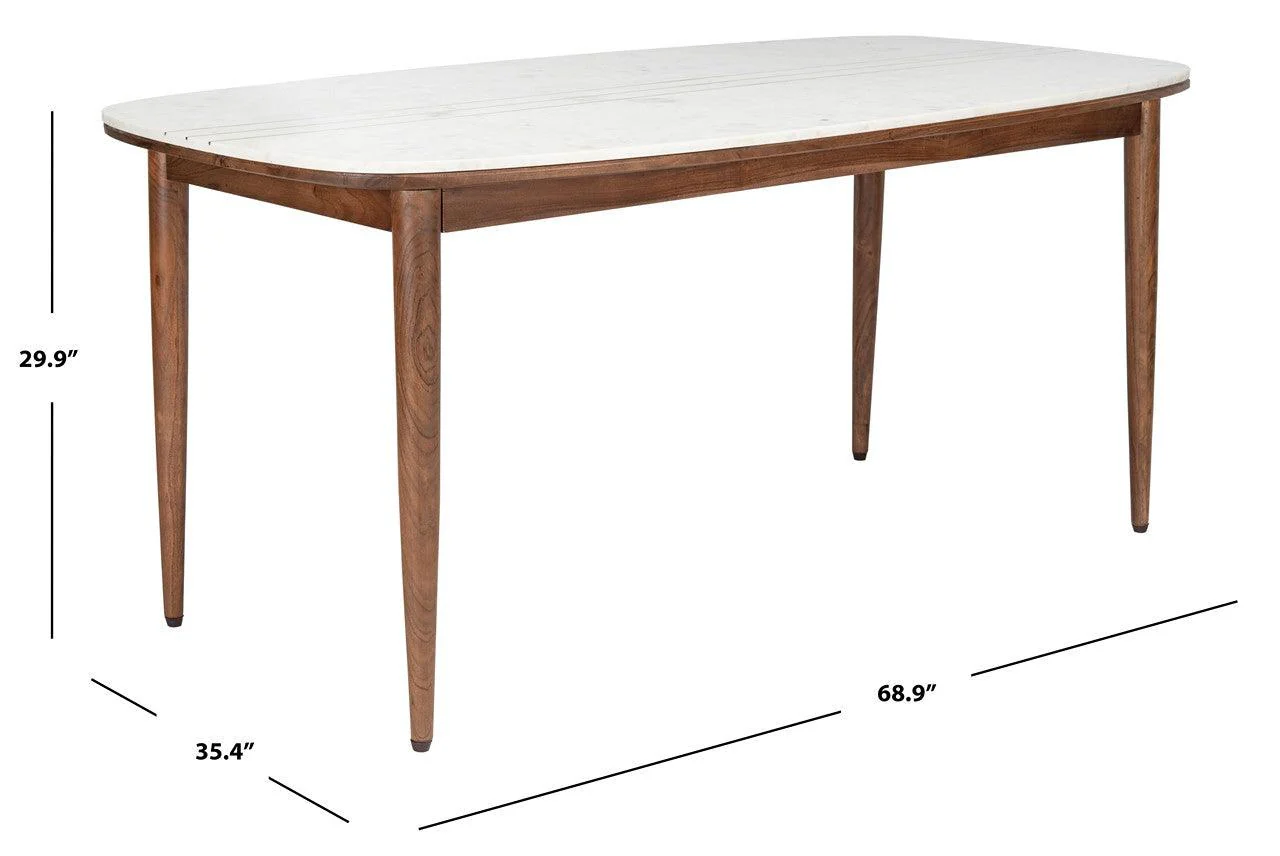 MILANA MARBLE DINING TABLE - Frankwebs