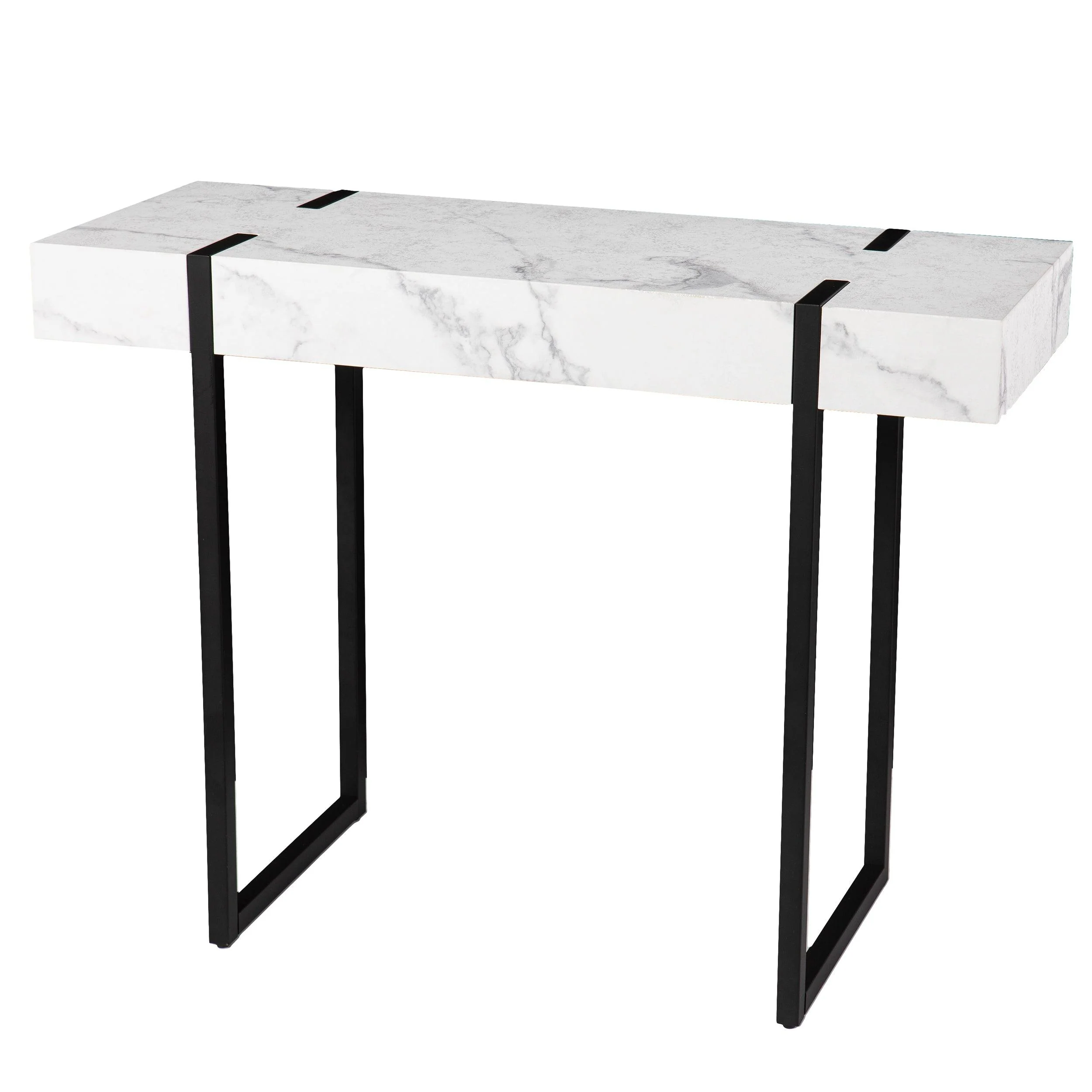 Rangley Modern Faux Marble Console Table - Frankwebs