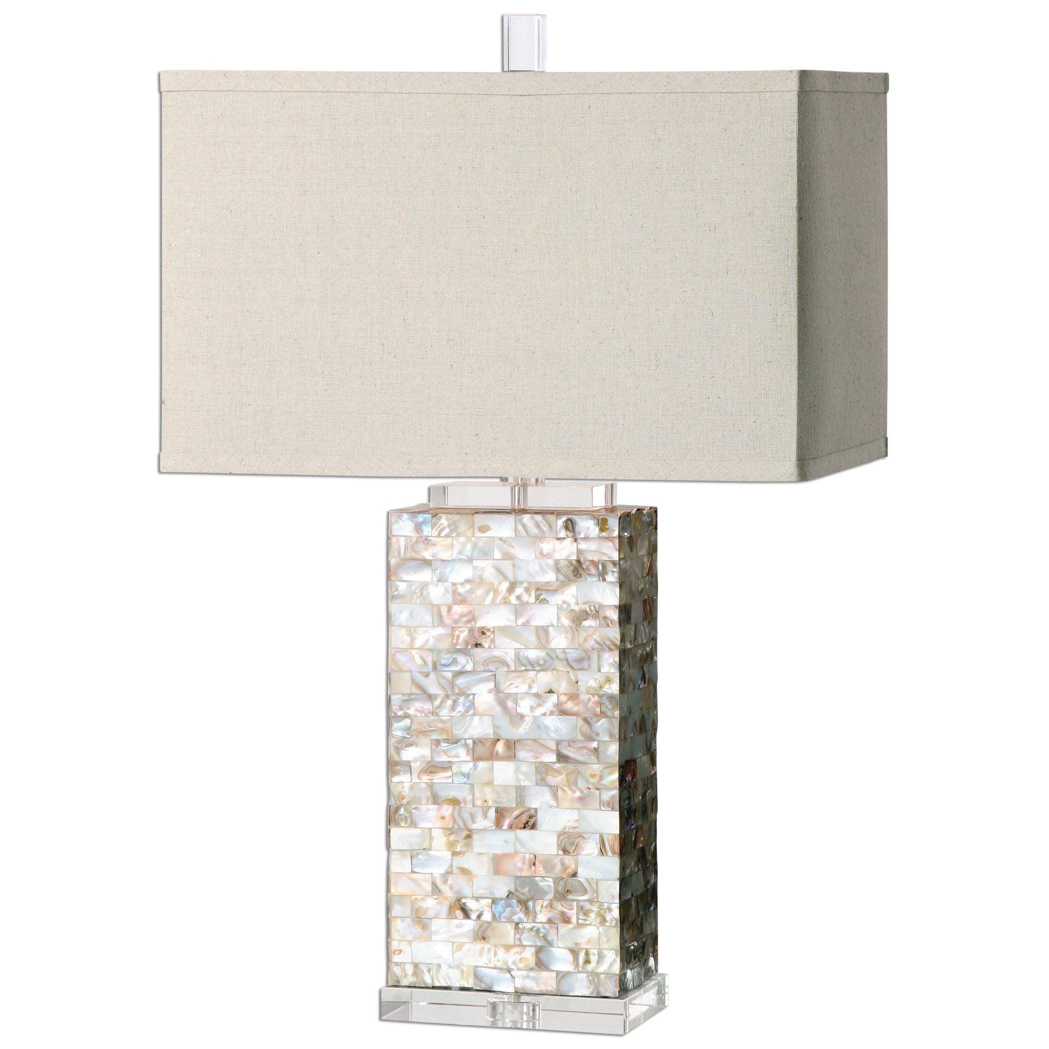 Aden Capiz Shell Lamp - Frankwebs