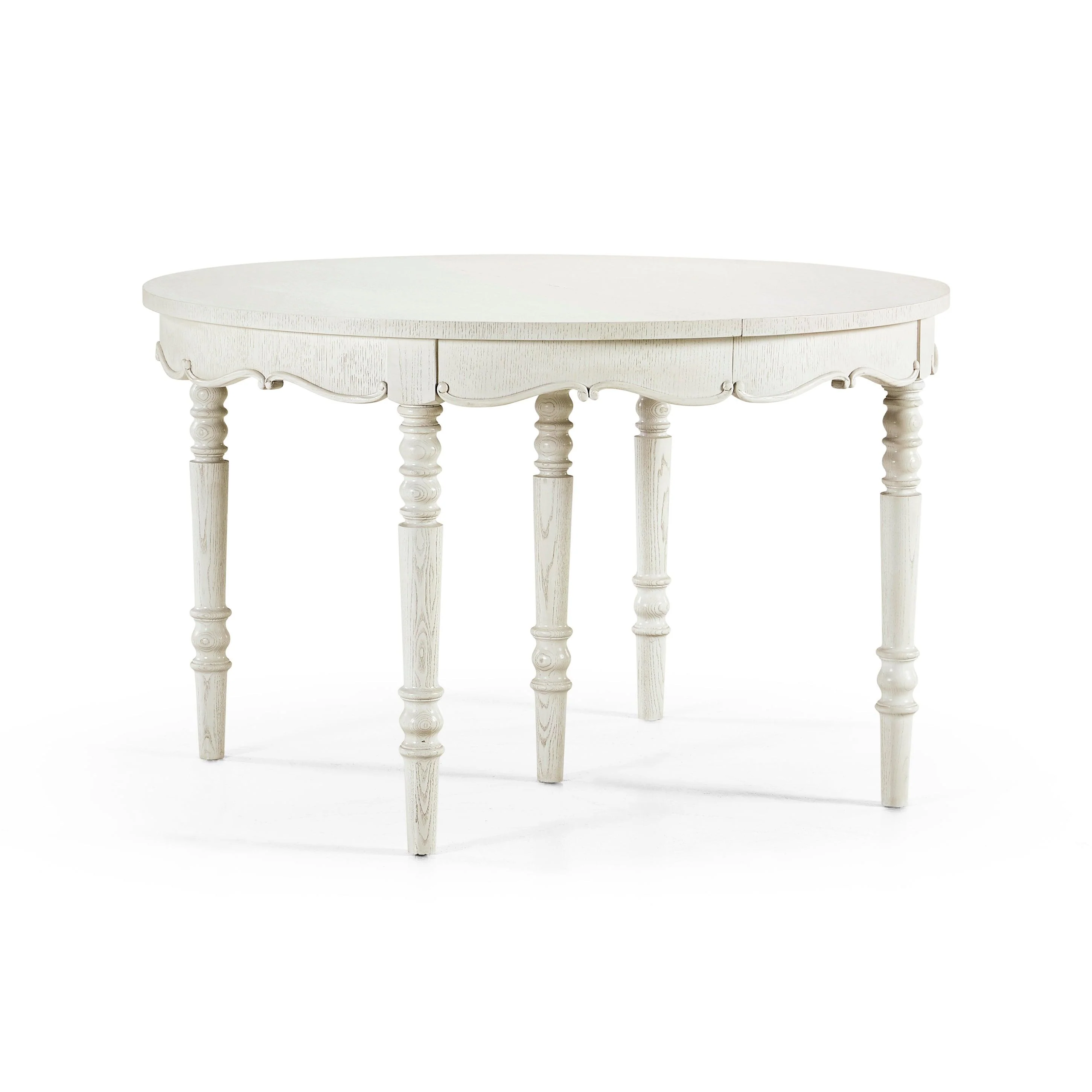 White Lenticular Dining Table - Frankwebs
