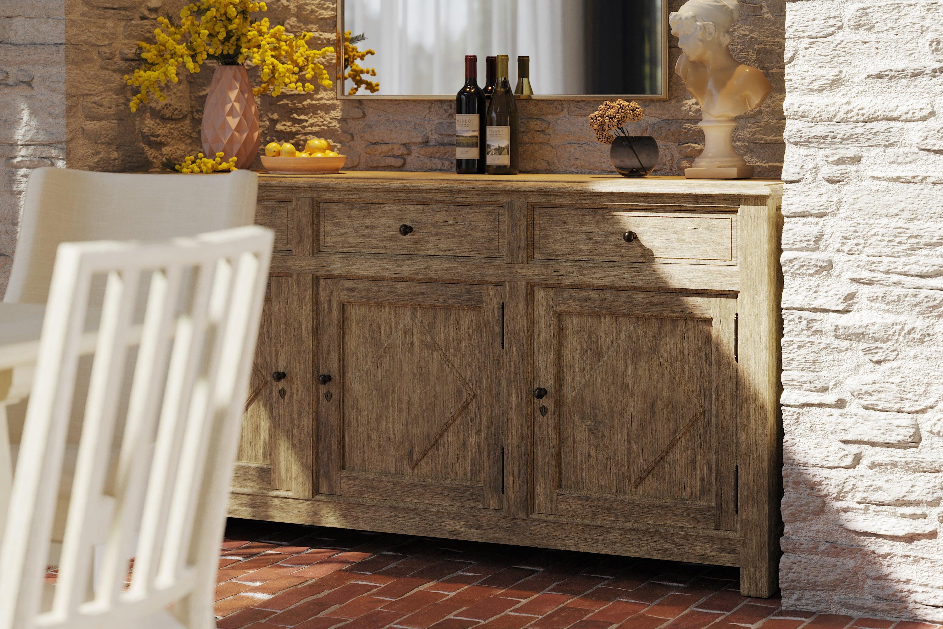 Timeless Eon Rustic French Credenza - Frankwebs