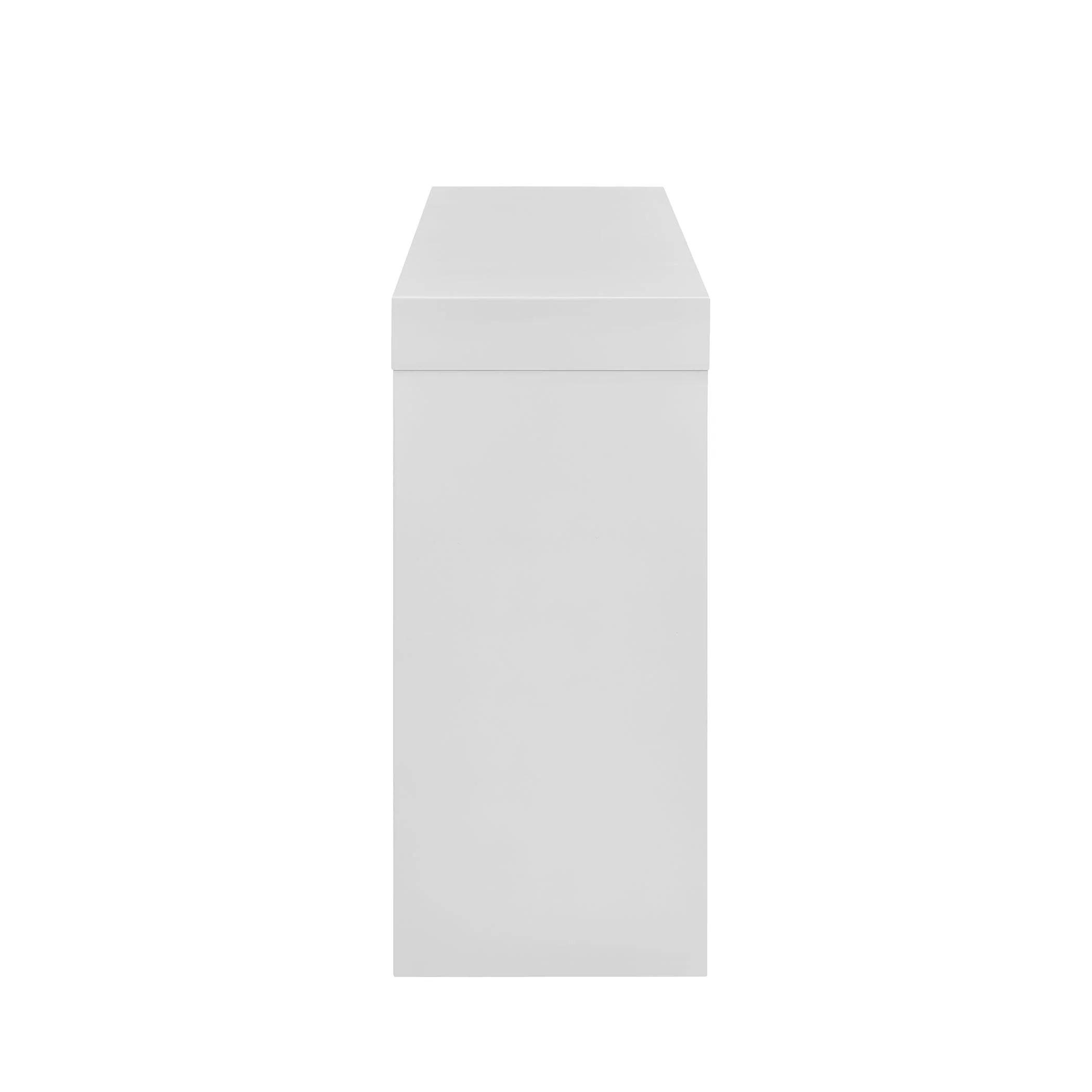 DONALD CONSOLE TABLE/DESK IN WHITE WITH ONE DRAWER - Frankwebs