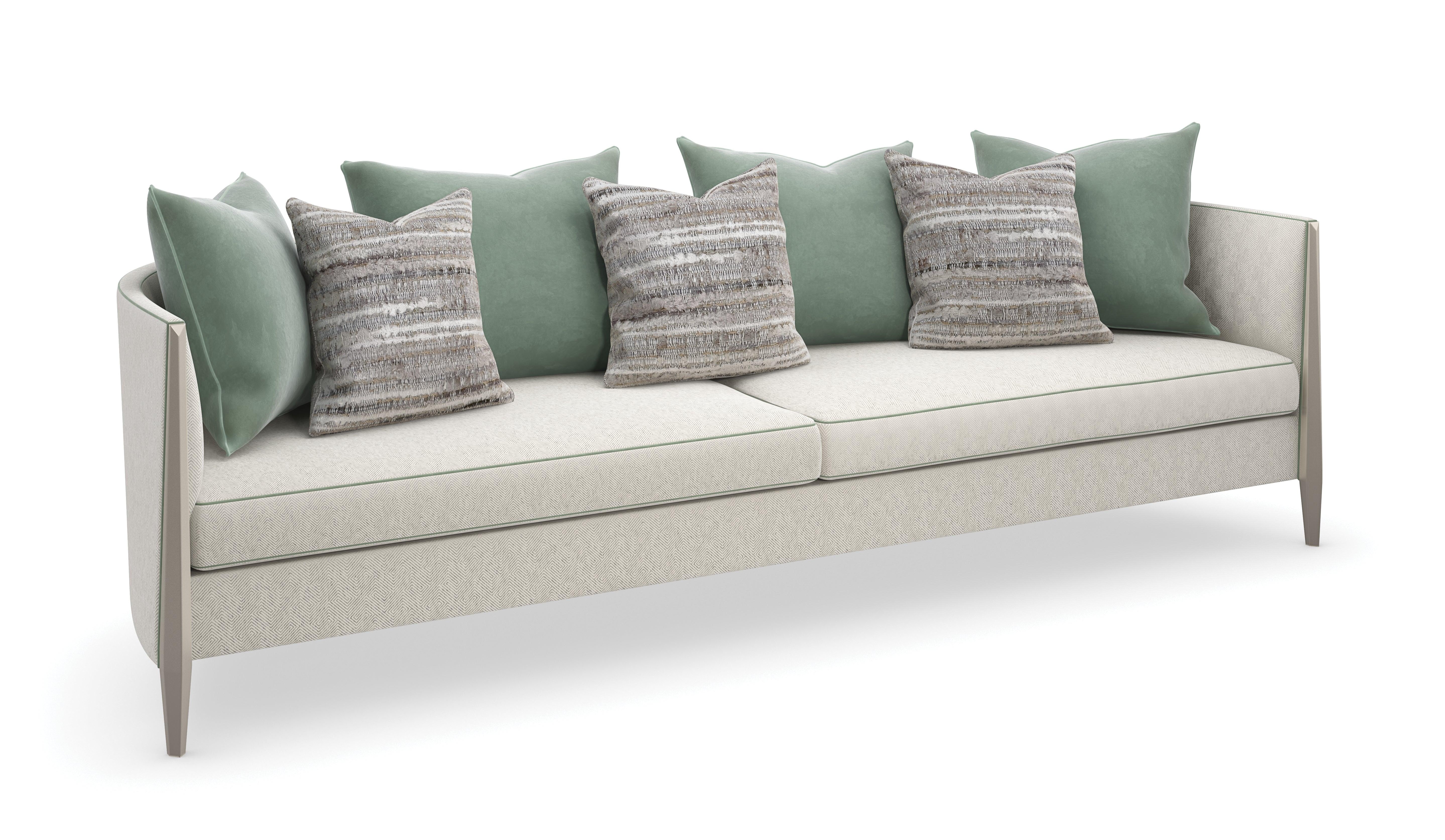 Piping Hot Sofa - Silver Shadow - Frankwebs