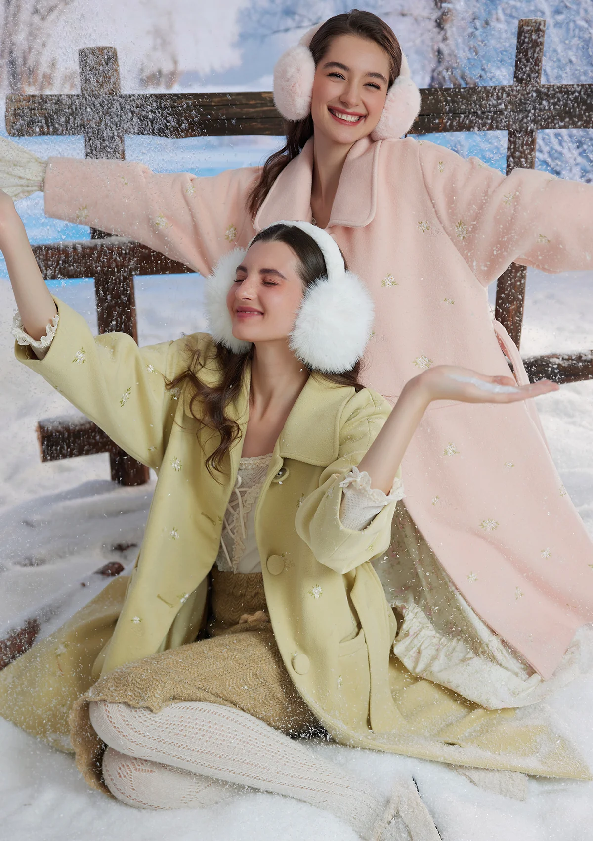 Blushy Wasabi Coat - Frankwebs