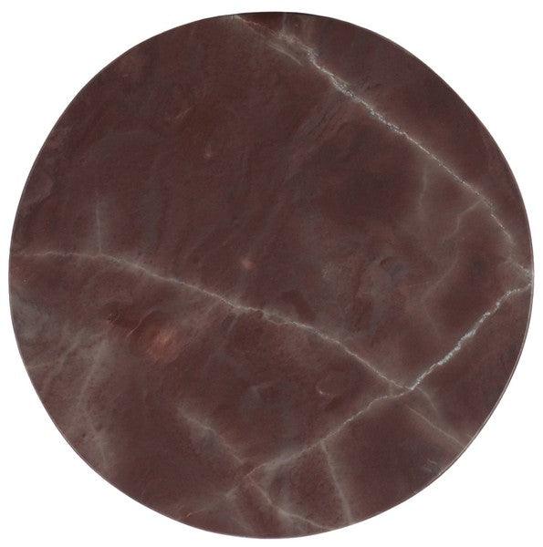 VALENTIA ROUND MARBLE ACCENT TABLE - Frankwebs