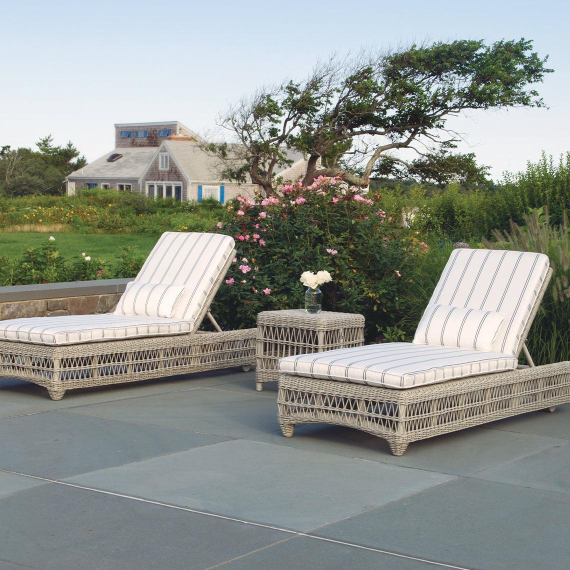 Southampton Chaise Lounge W/Wheels - Frankwebs