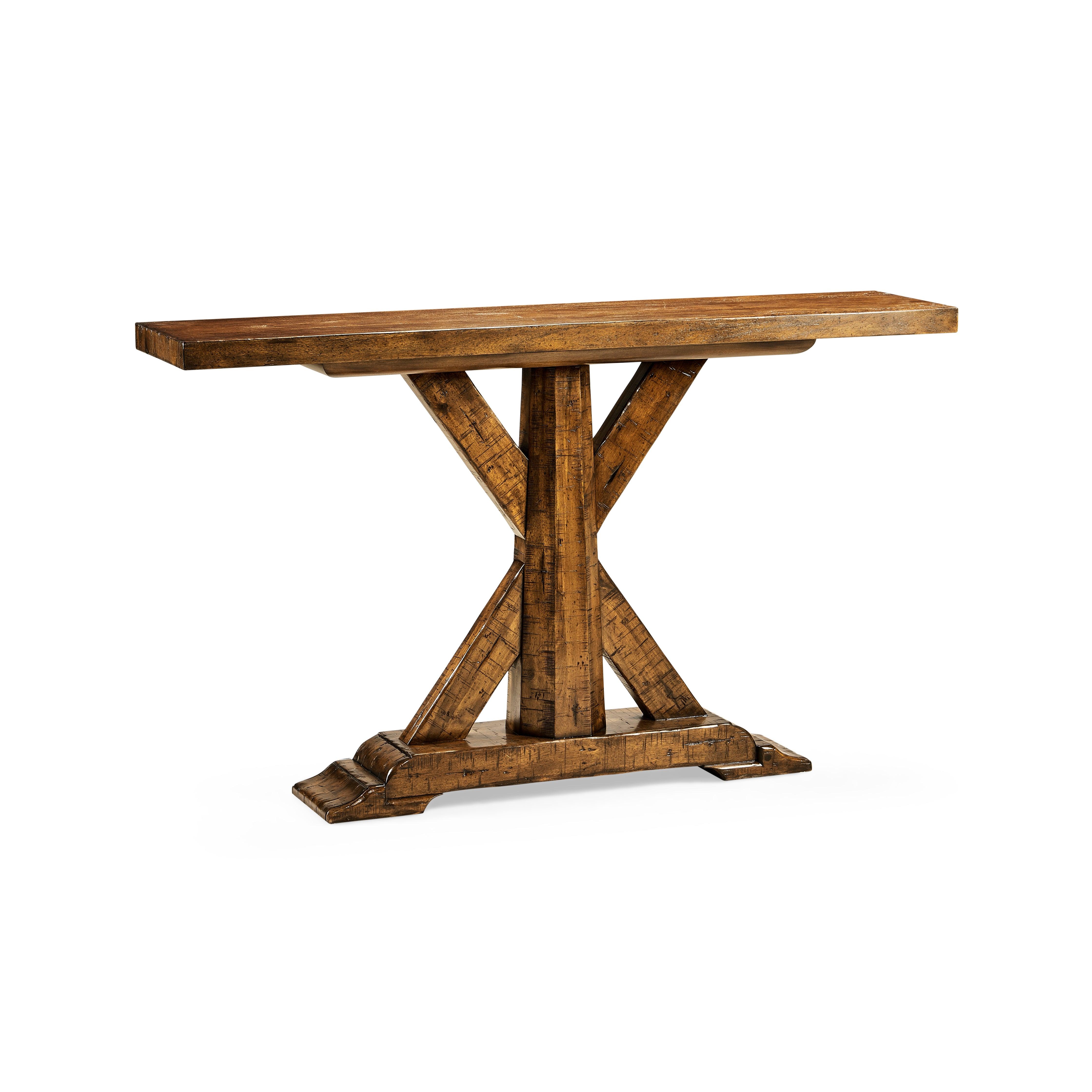 Casually Country Rectangular Console Table - Frankwebs