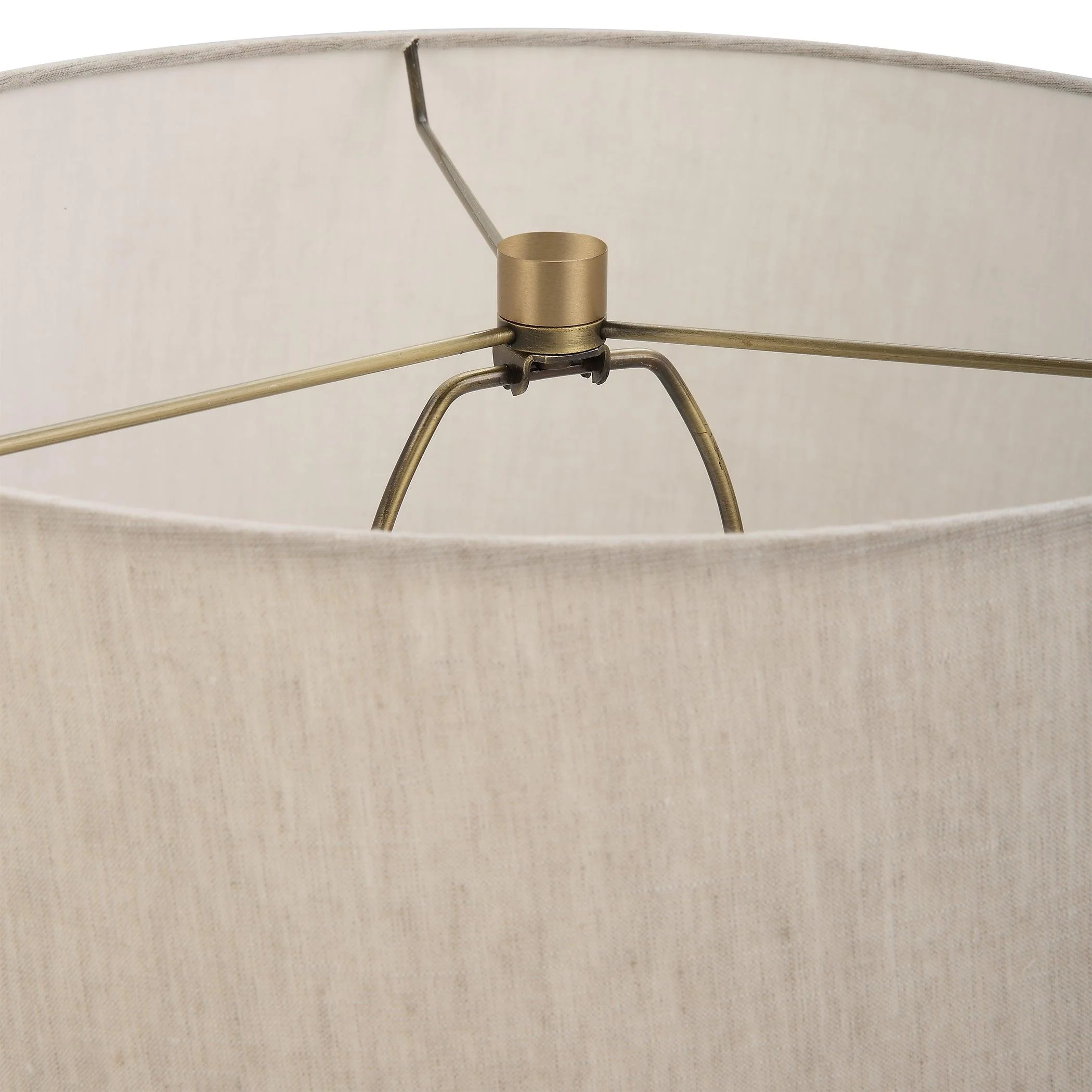 Gravitas Elegant Brass & Stone Lamp - Frankwebs