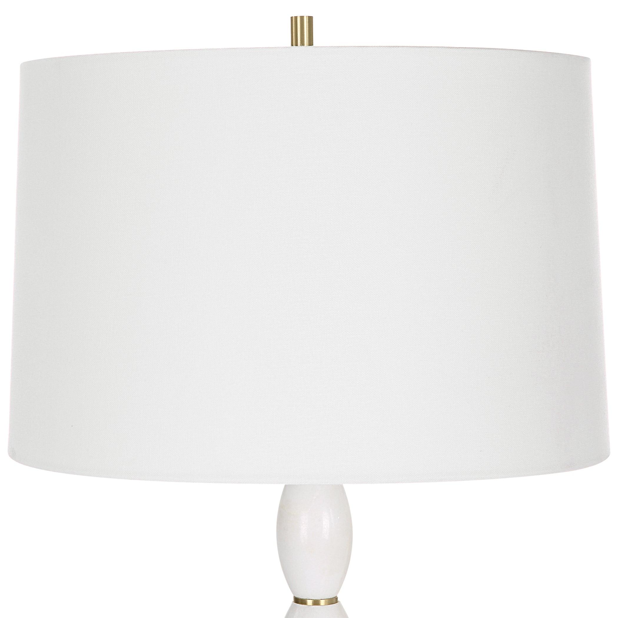Regalia White Marble Table Lamp - Frankwebs