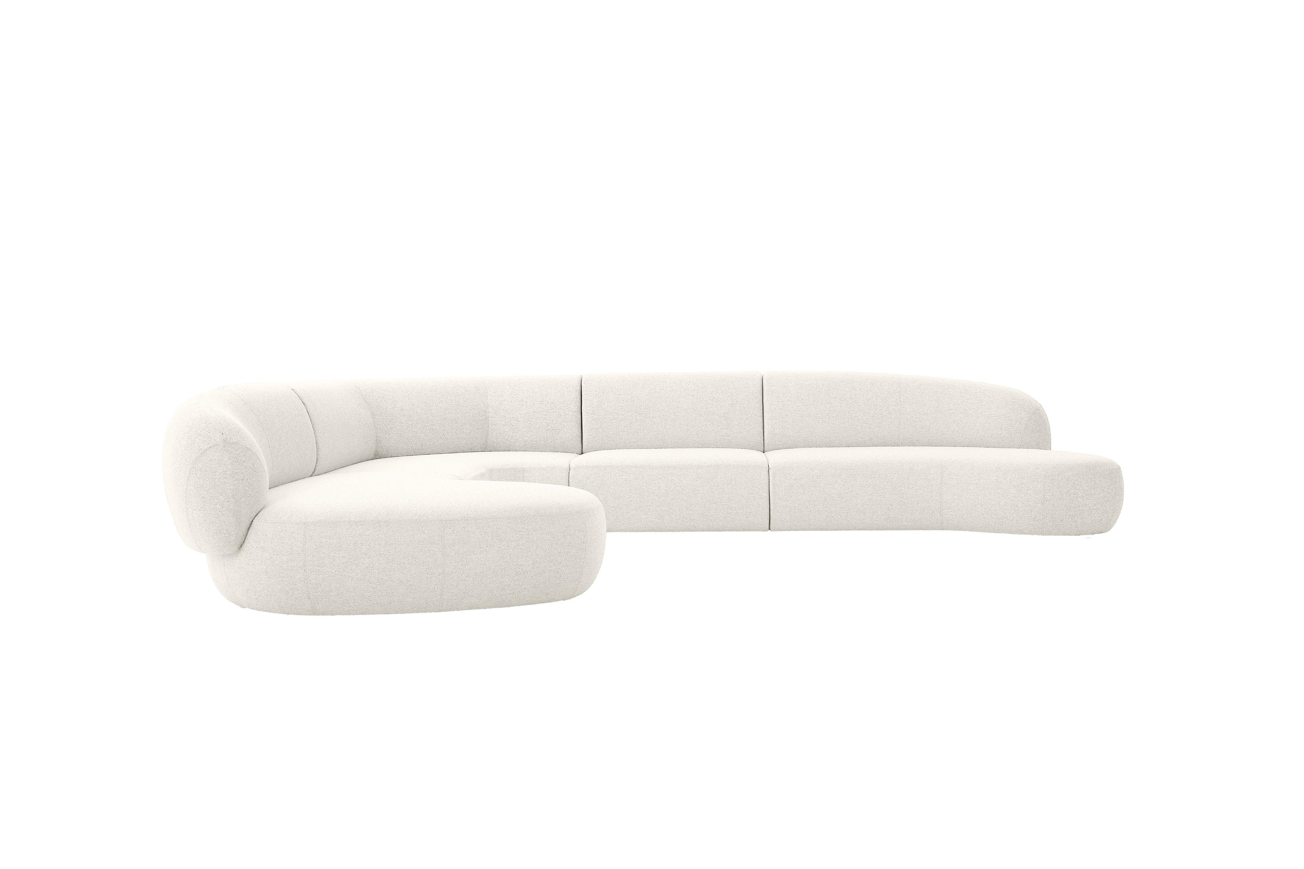 MORITZ Sectional 4-Piece Chaise Facing Left - Frankwebs