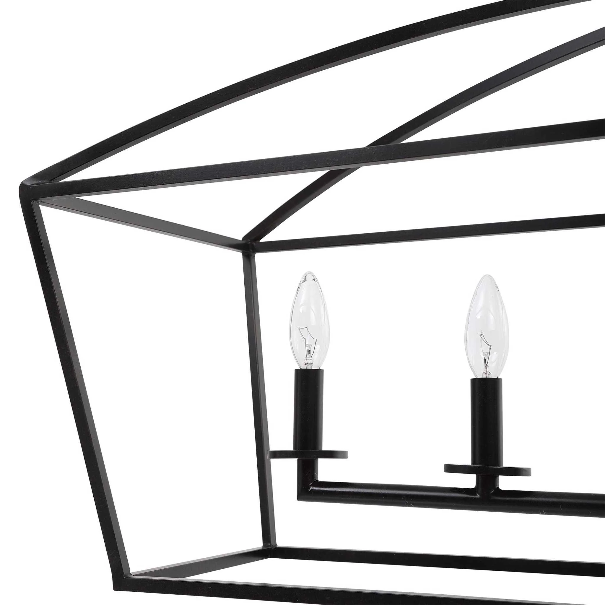 CLAYTON 6 LIGHT LINEAR CHANDELIER - Frankwebs