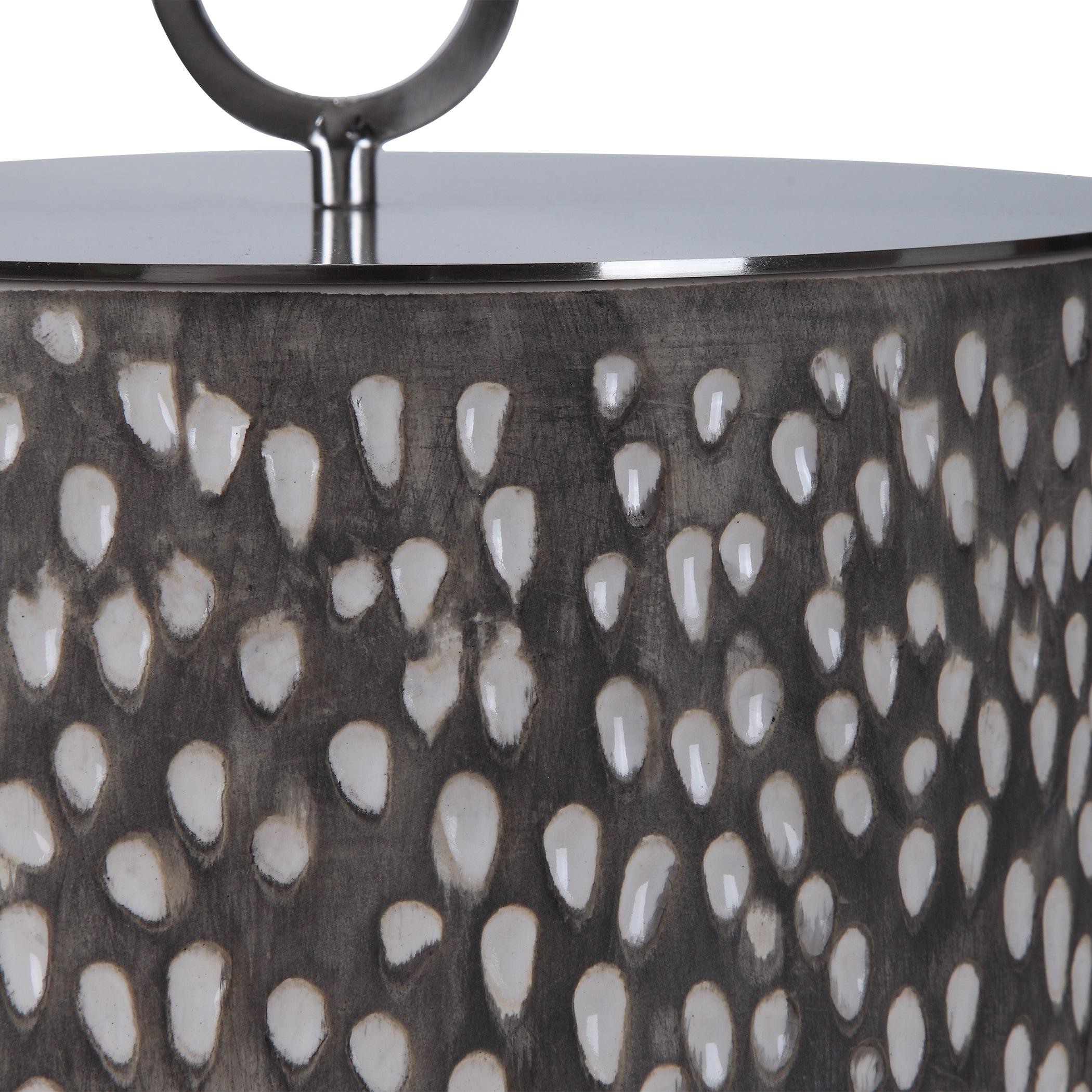 CYPRIEN CERAMIC CONTAINERS, SET OF 2 - Frankwebs