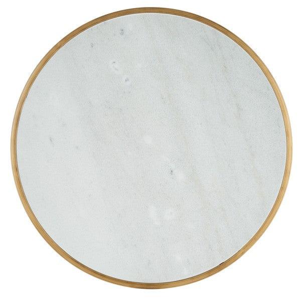BRYNNA ROUND MARBLE COFFEE TABLE - Frankwebs