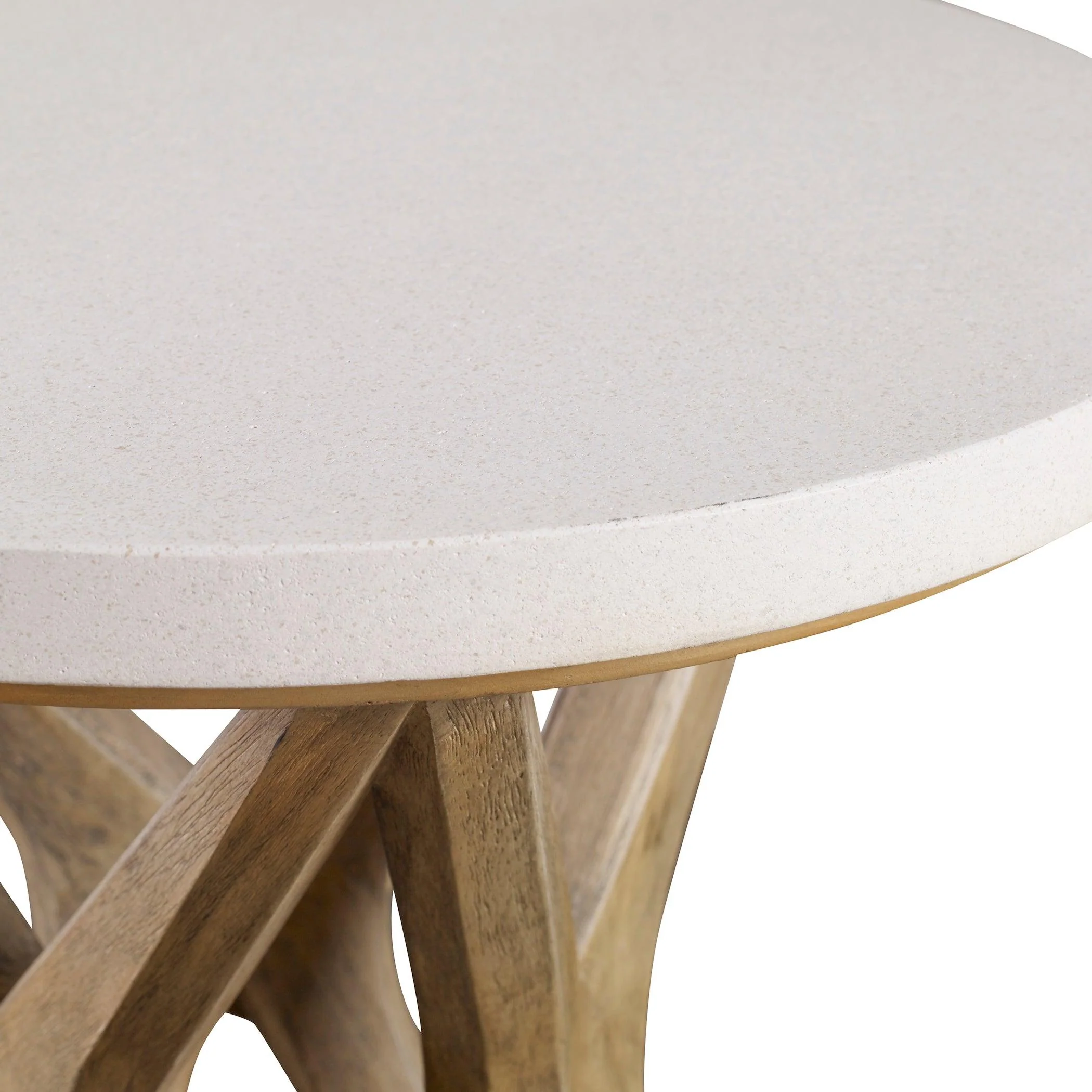Marnie Limestone Side Table - Frankwebs