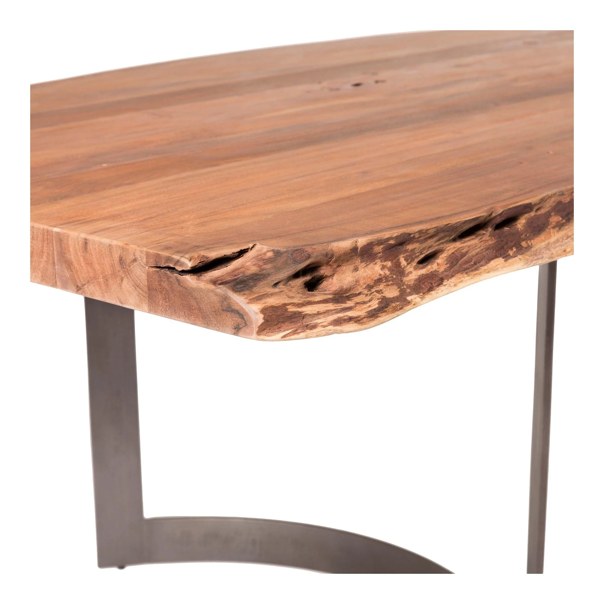 Bent Dining Table Small Smoked - Frankwebs