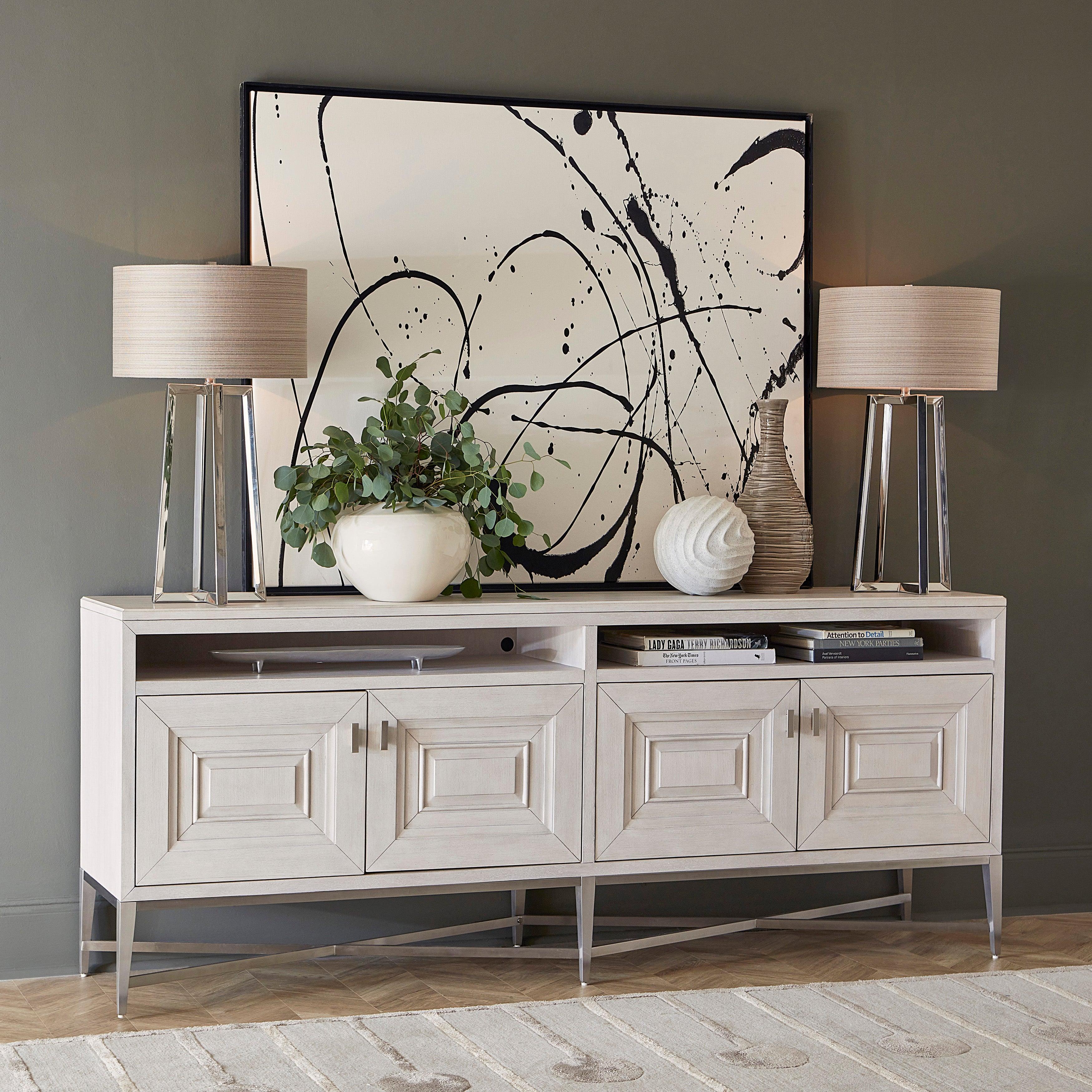 Ashby Place 4-Door Server with Open Shelves - Frankwebs