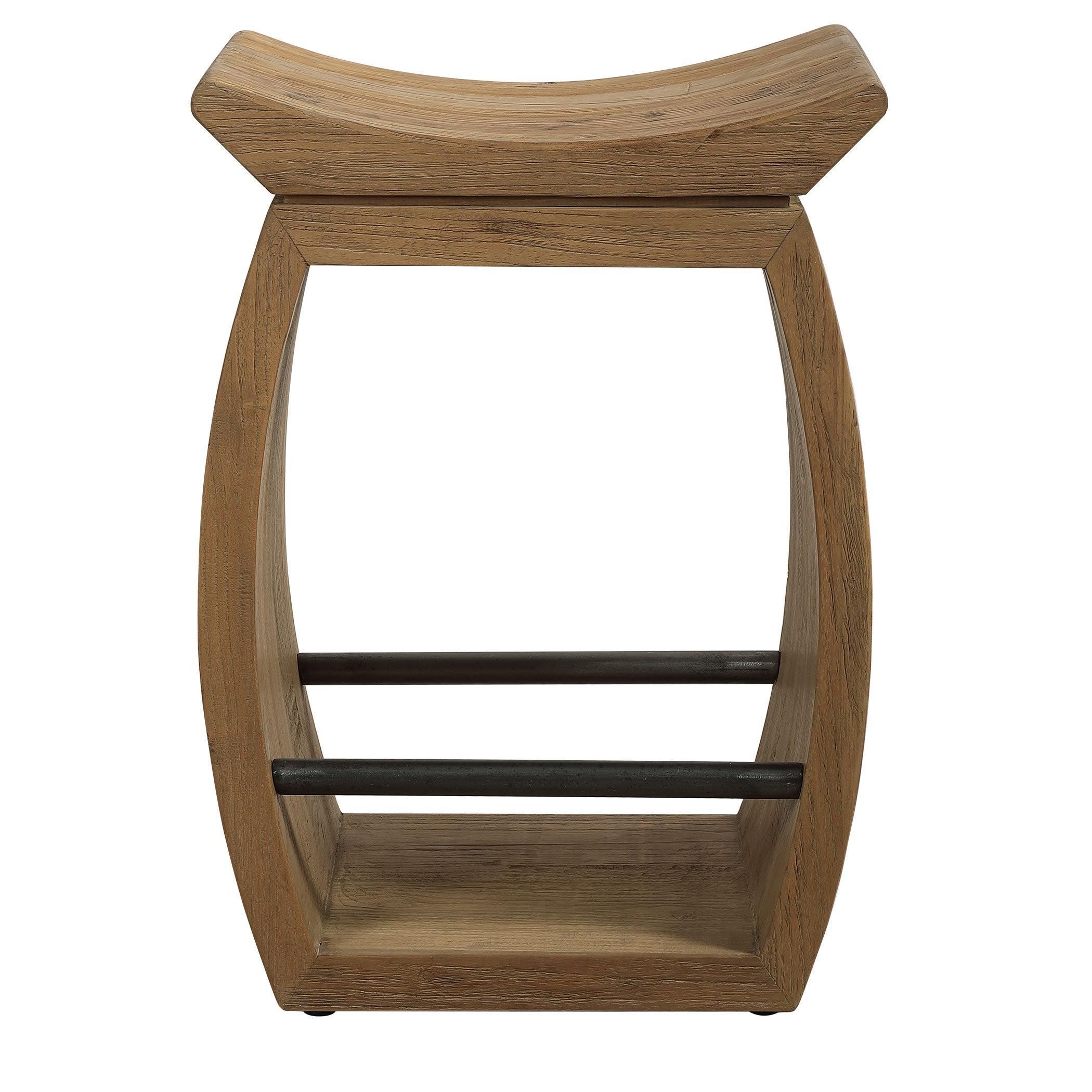 CONNOR MODERN WOOD COUNTER STOOL - Frankwebs