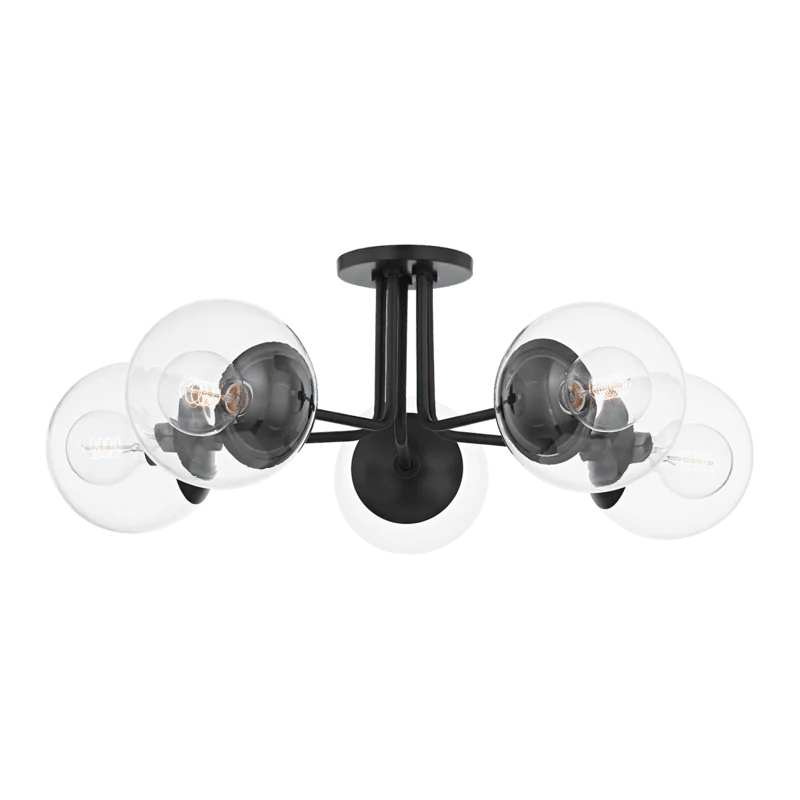 MEADOW 5 LIGHT SEMI FLUSH - Frankwebs