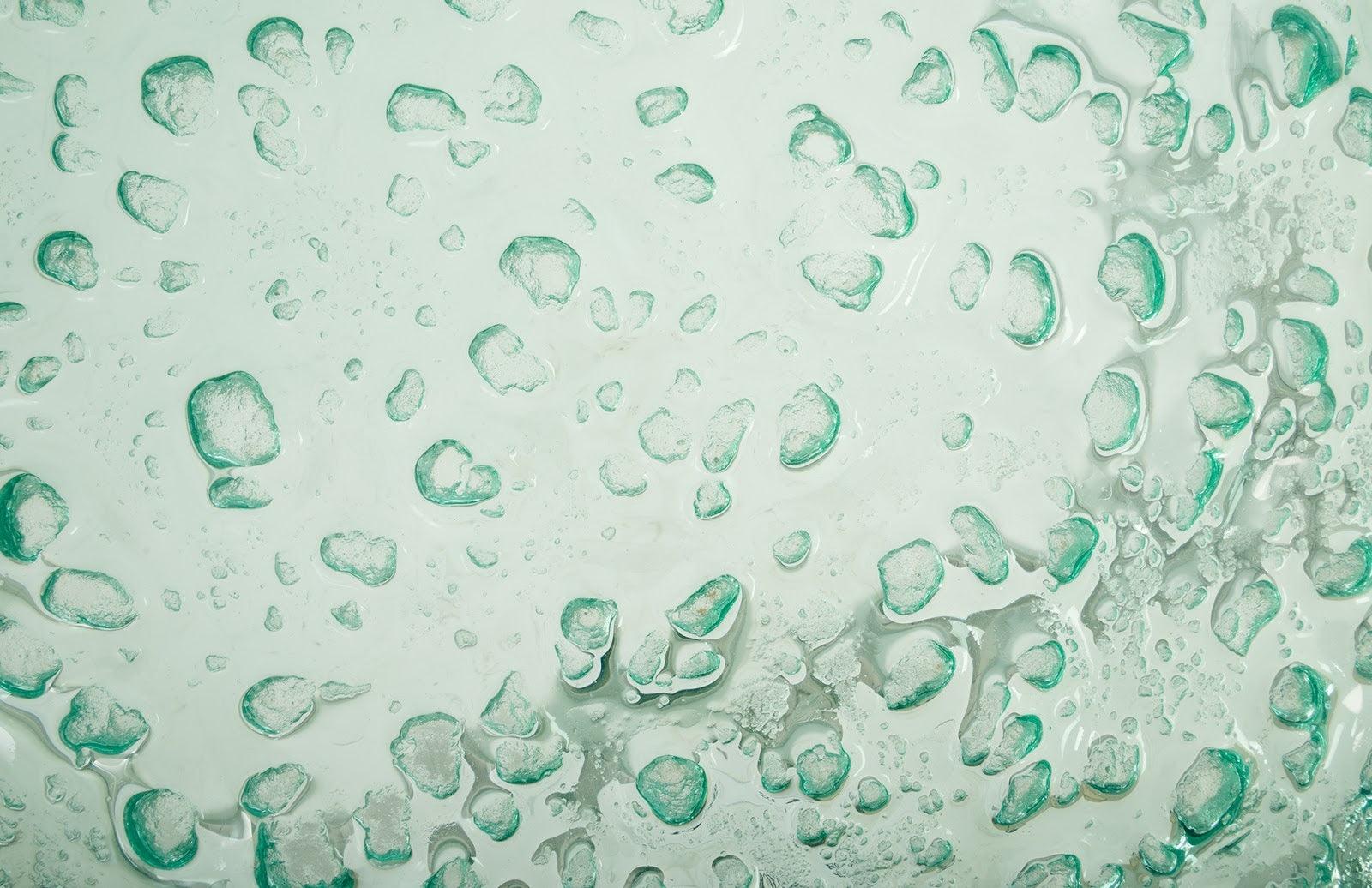 Bubble Glass Coffee Table, Stainless Steel Base - Frankwebs