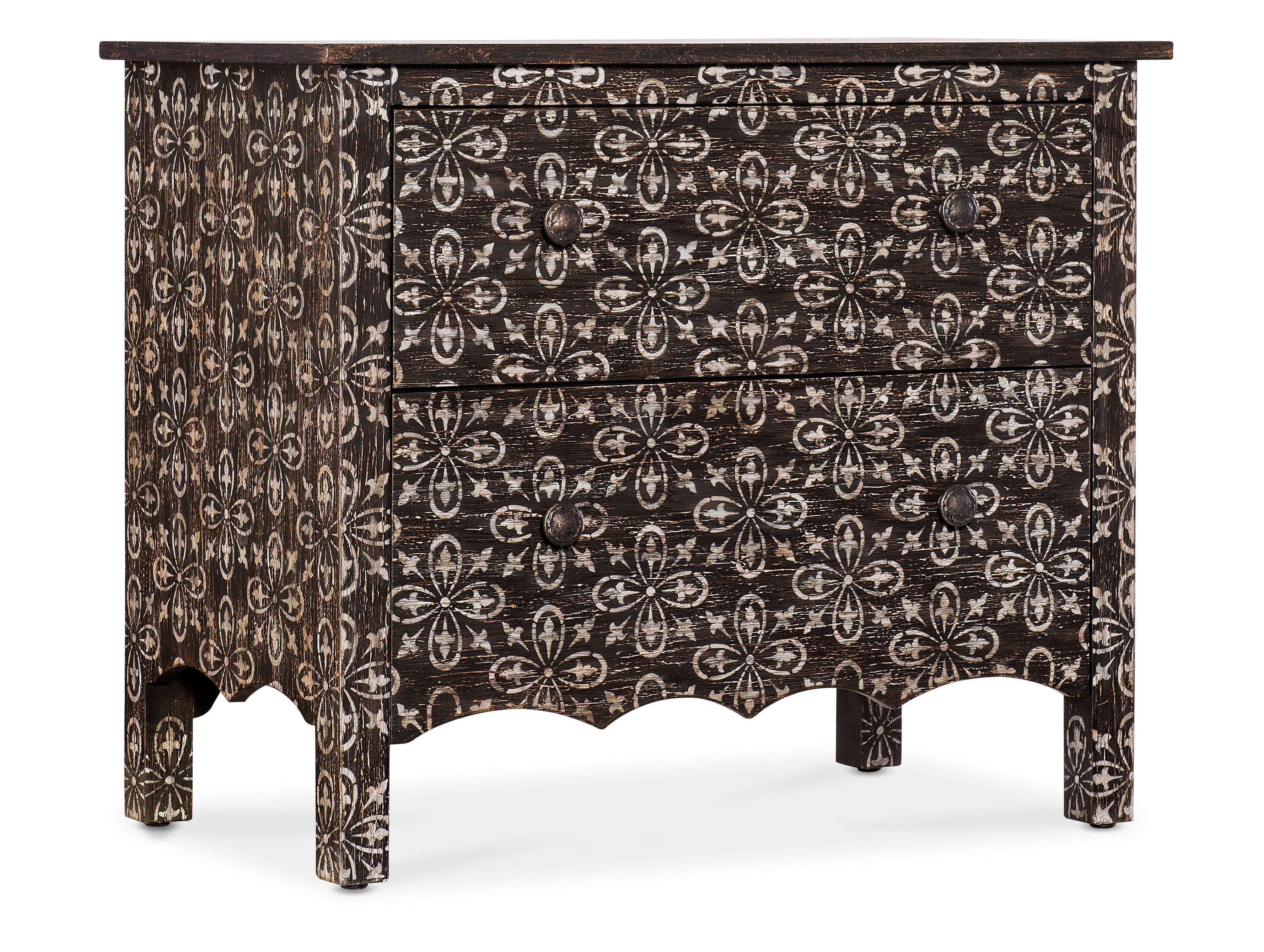 Americana Two-Drawer Nightstand - Molasses - Frankwebs