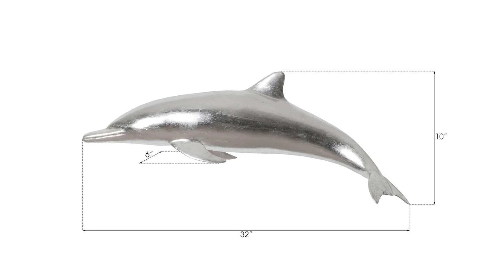 Dolphin, Silver Leaf - Frankwebs