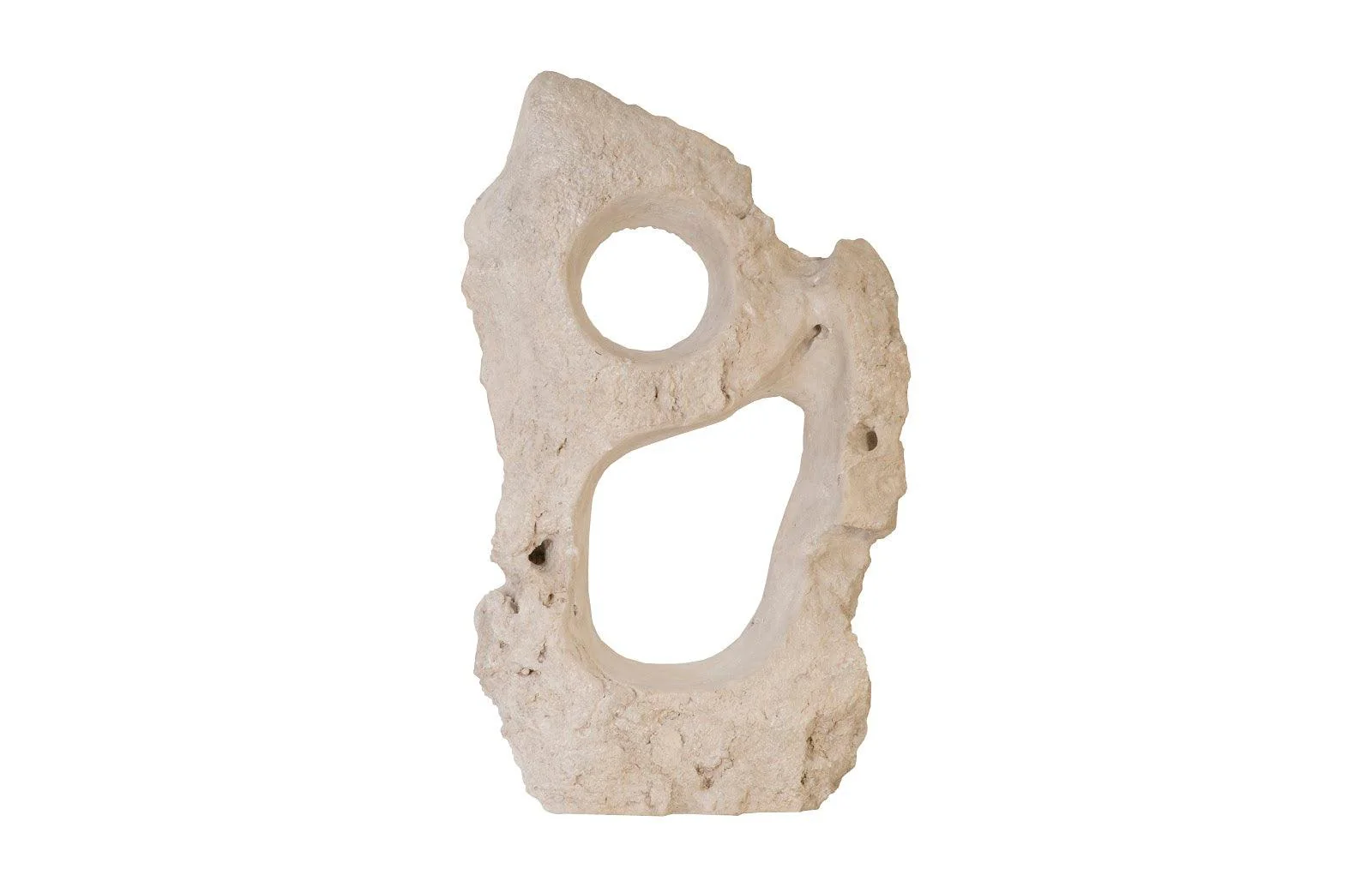 Colossal Cast Stone Sculpture, Double Hole, Roman Stone - Frankwebs