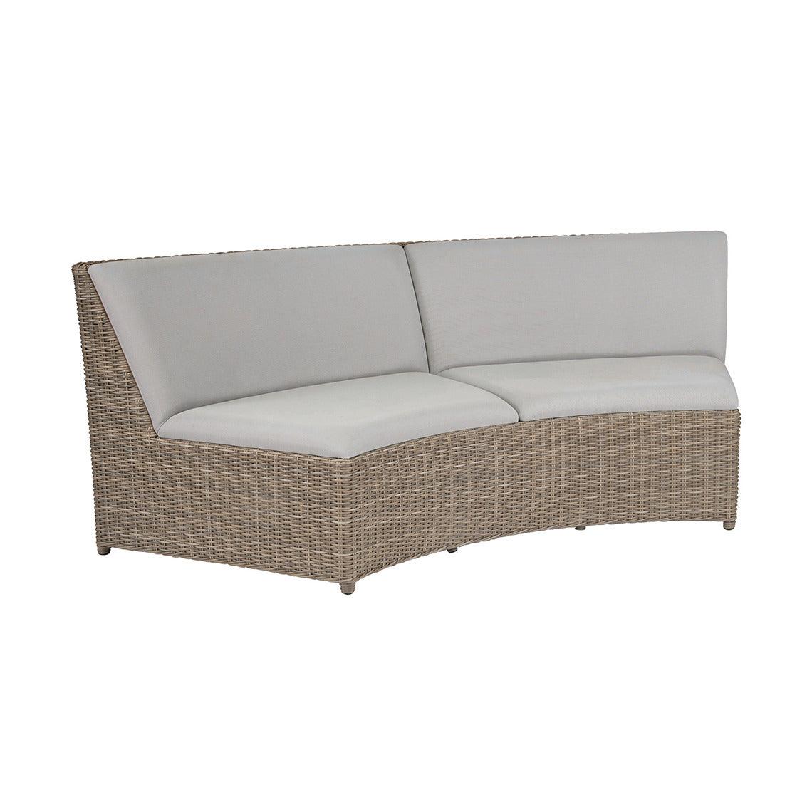 Milano Sectional Curved Armless Settee - Frankwebs