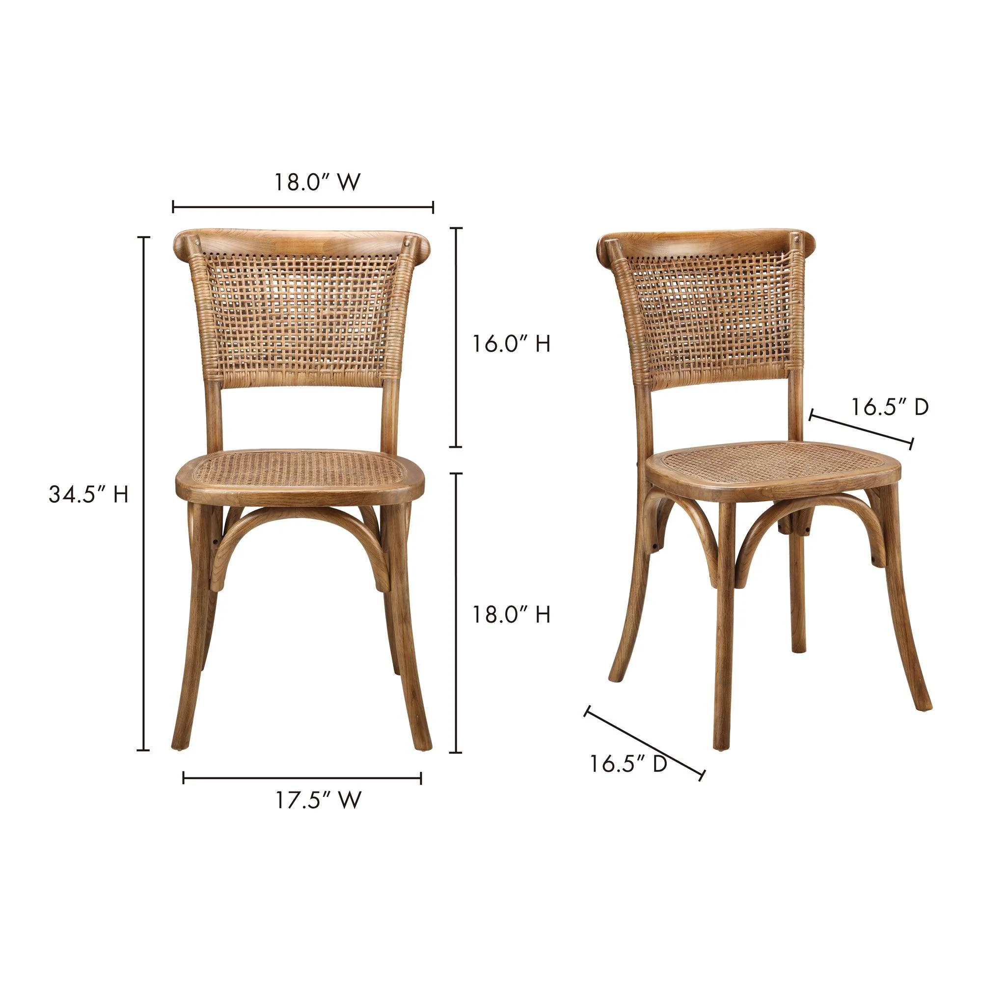 Churchill Dining Chair - Set Of Two - Frankwebs