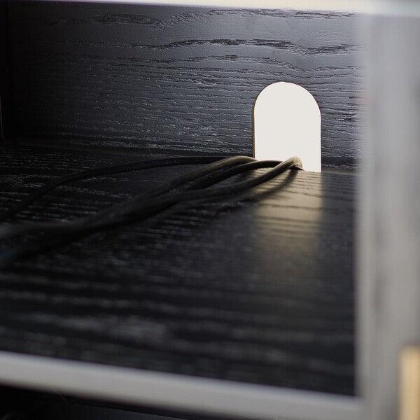 TOMAS MID-CENTURY MEDIA STAND - Frankwebs