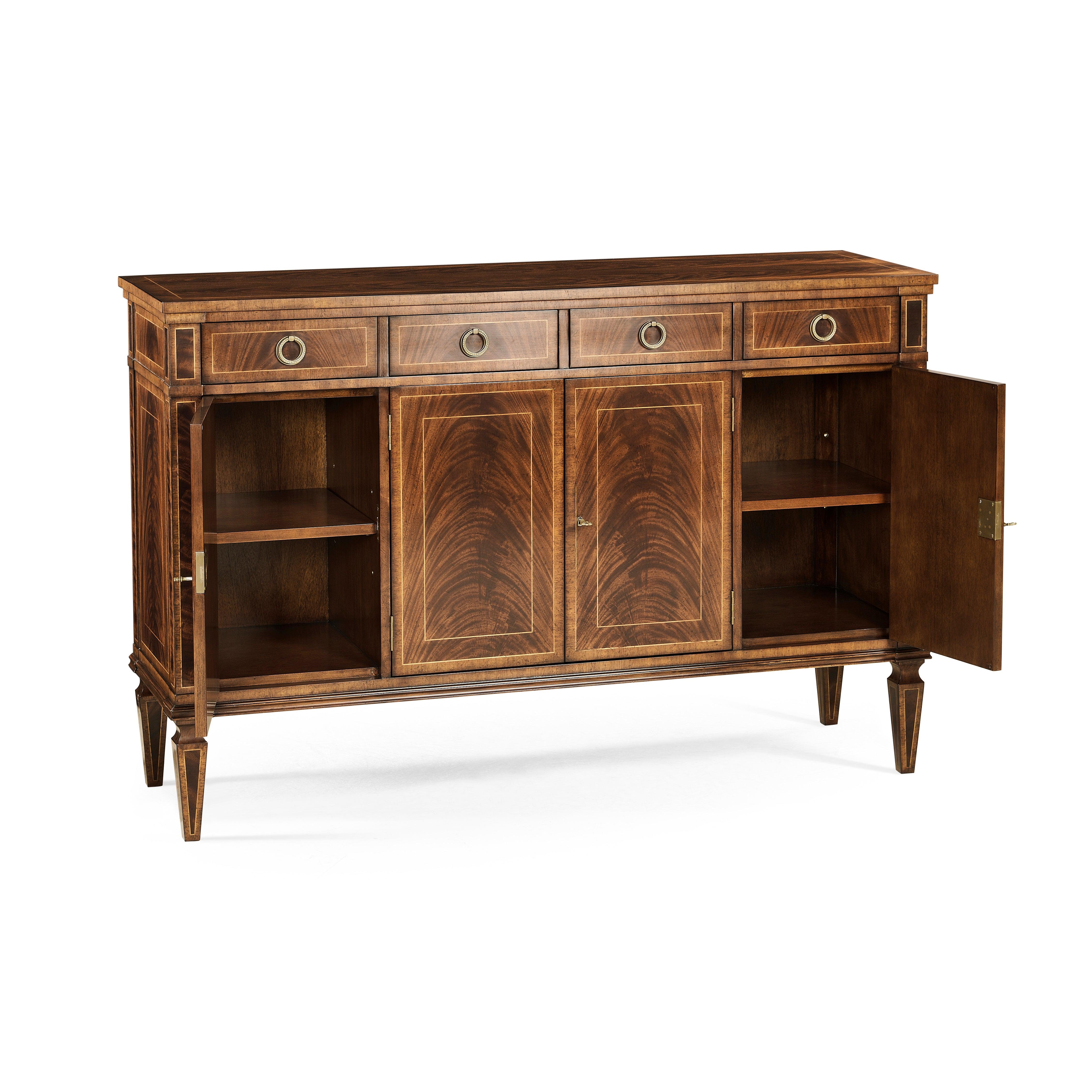 Buckingham Regency style Mahogany Credenza - Frankwebs