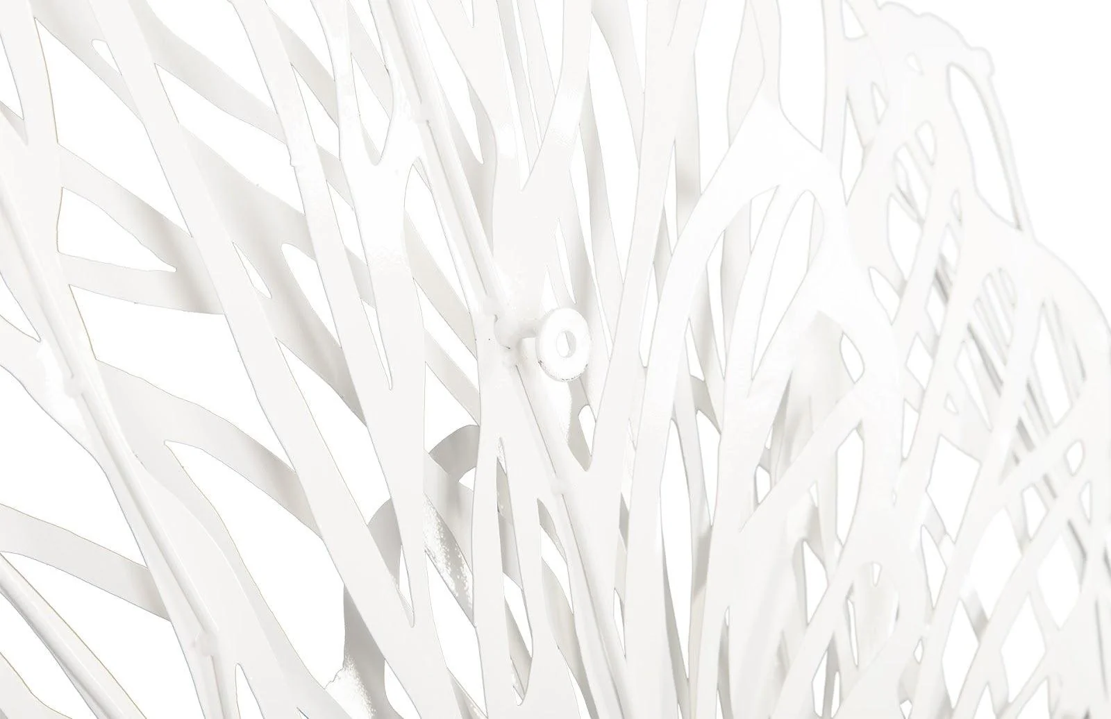 Butterfly Wall Art, White, LG - Frankwebs