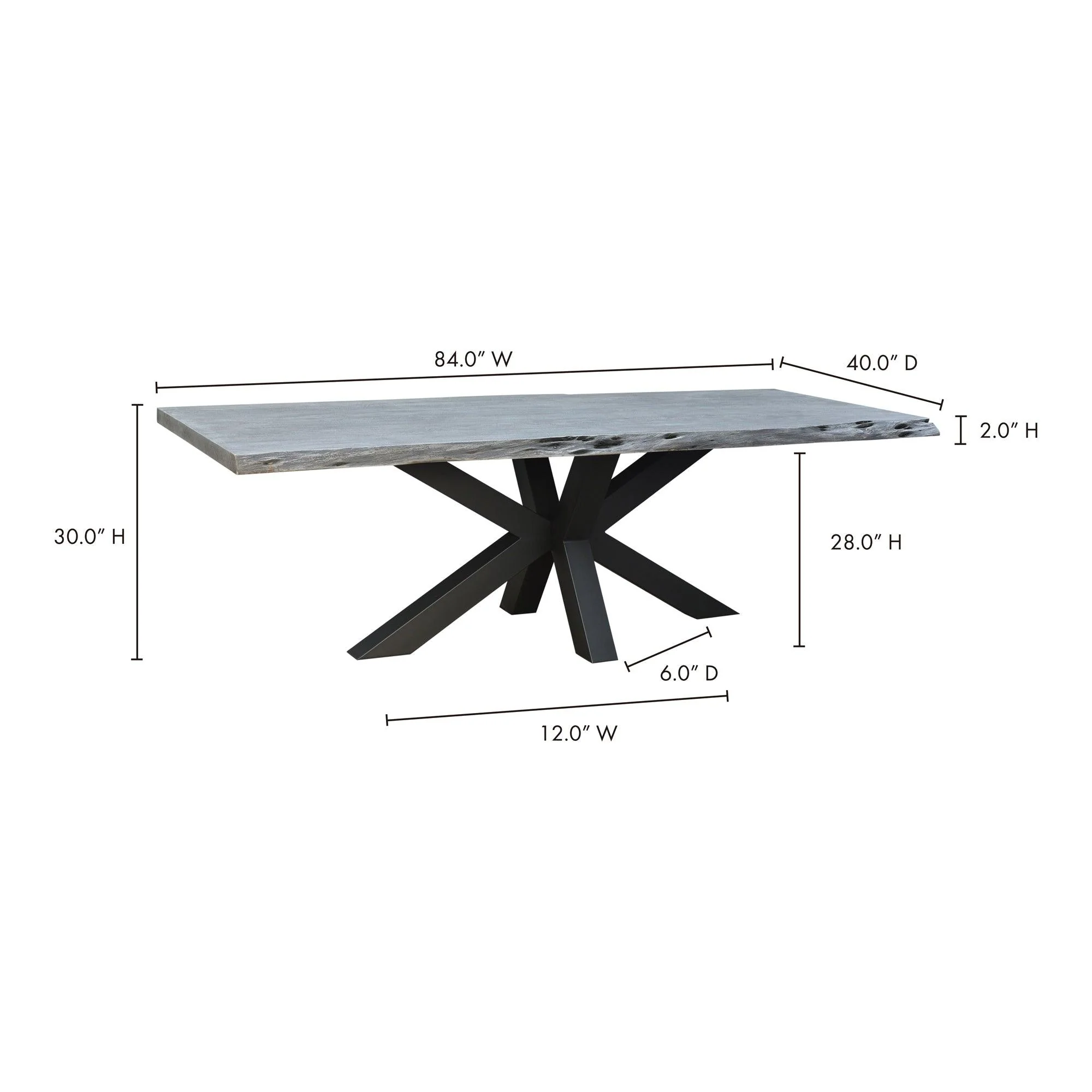 Edge Dining Table Small - Frankwebs