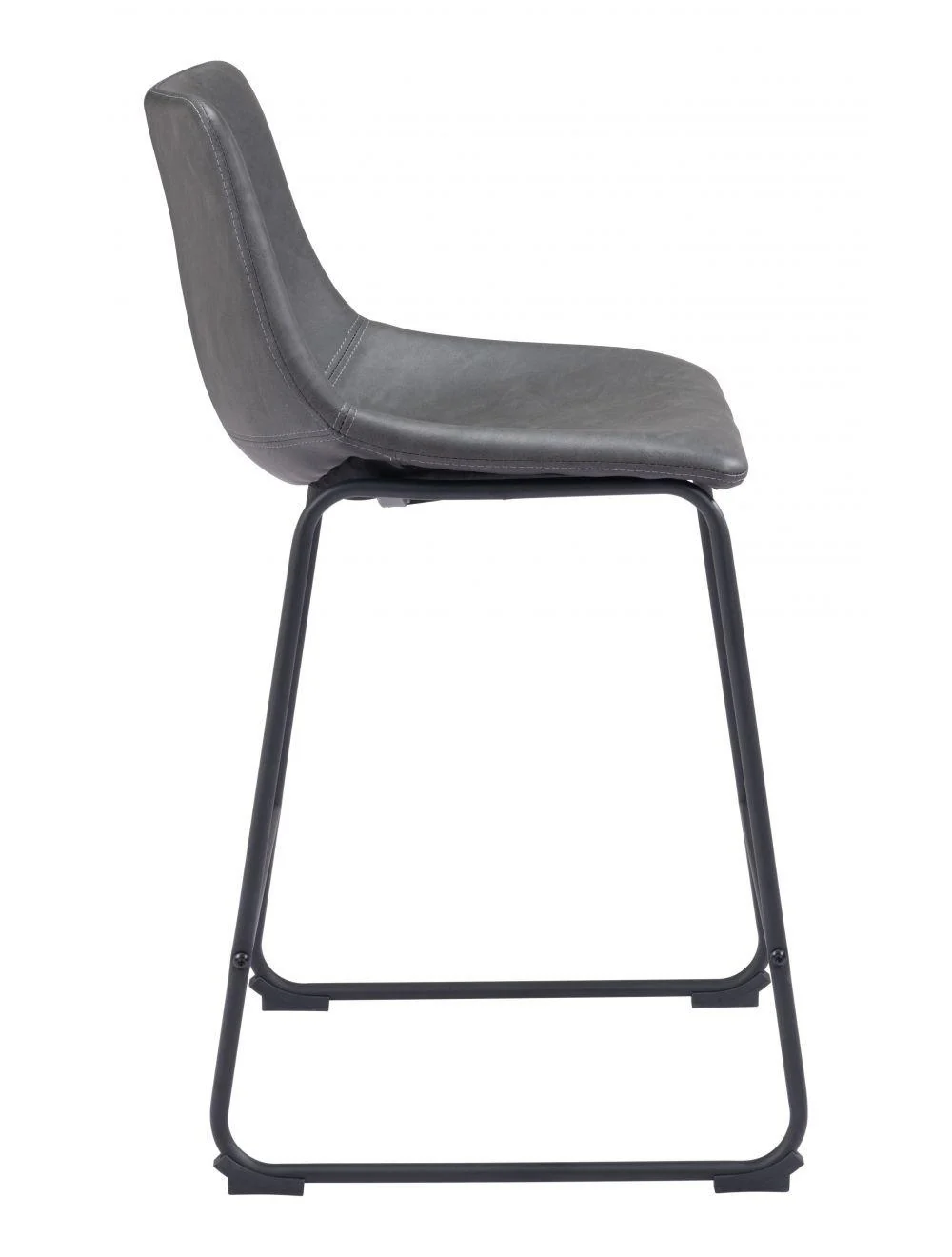 Smart Counter Chair (Set of 2) Charcoal - Frankwebs