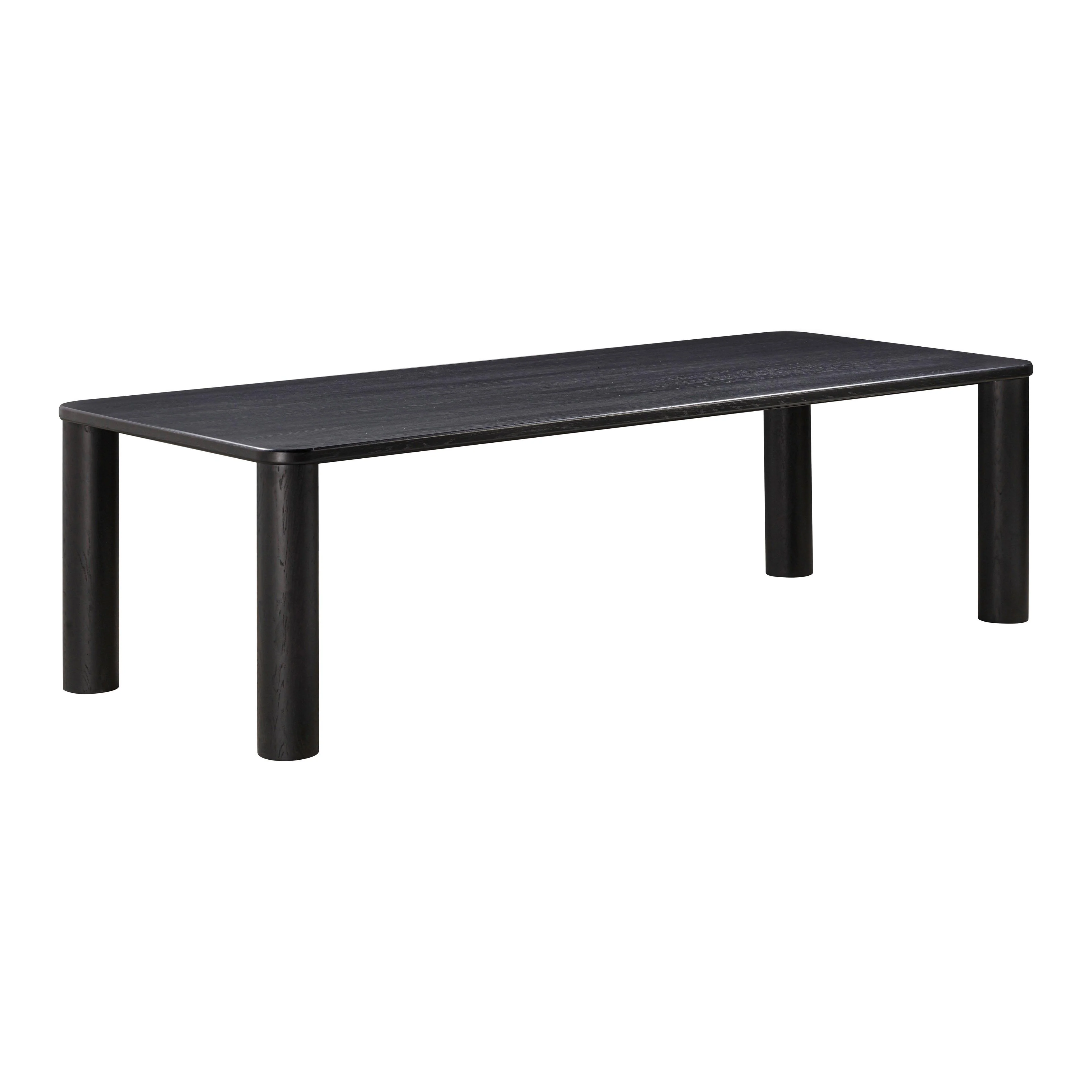 Akola Black Oak Rectangular Dining Table - Frankwebs