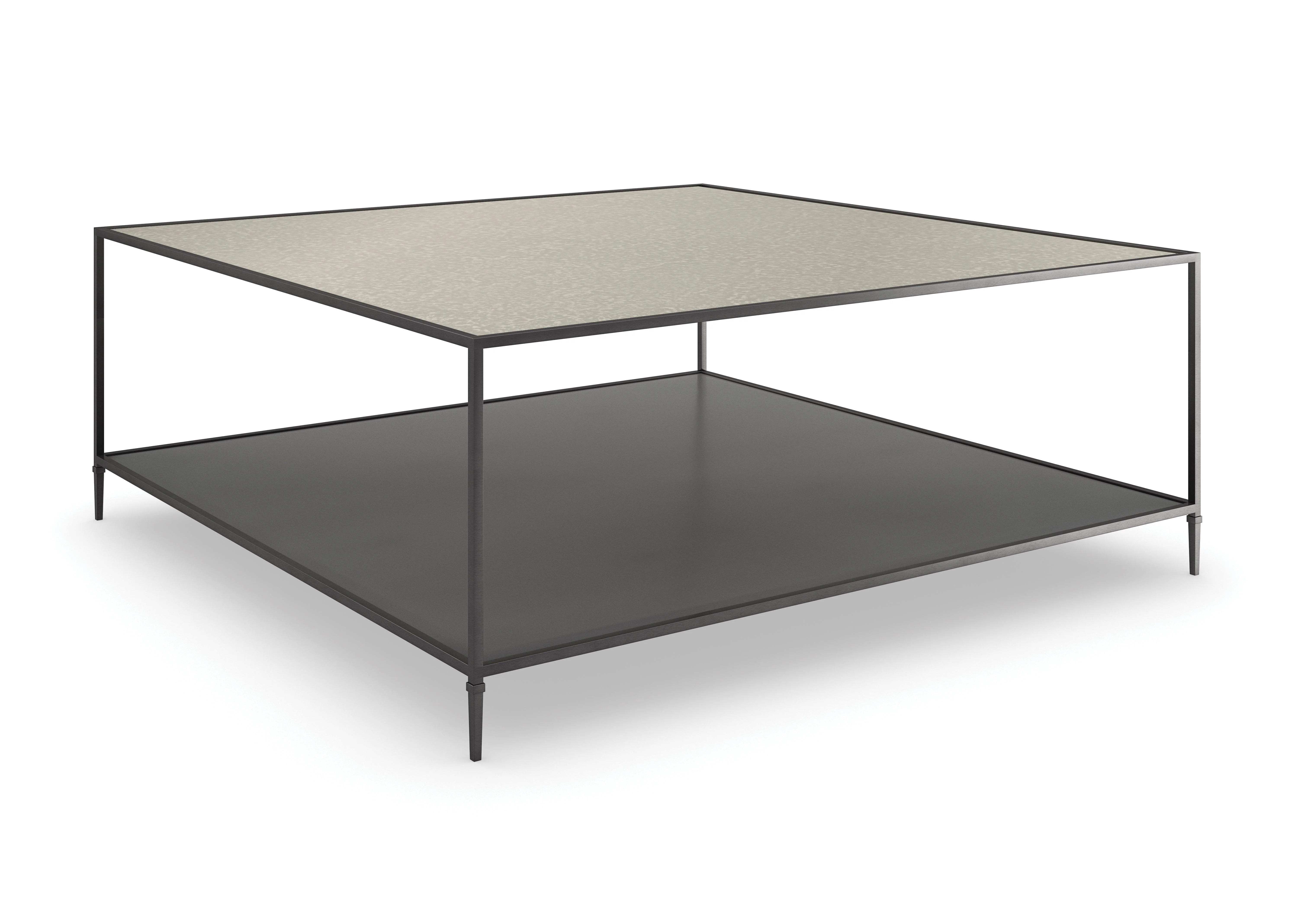 Classic Smoulder Square Cocktail Table - Frankwebs
