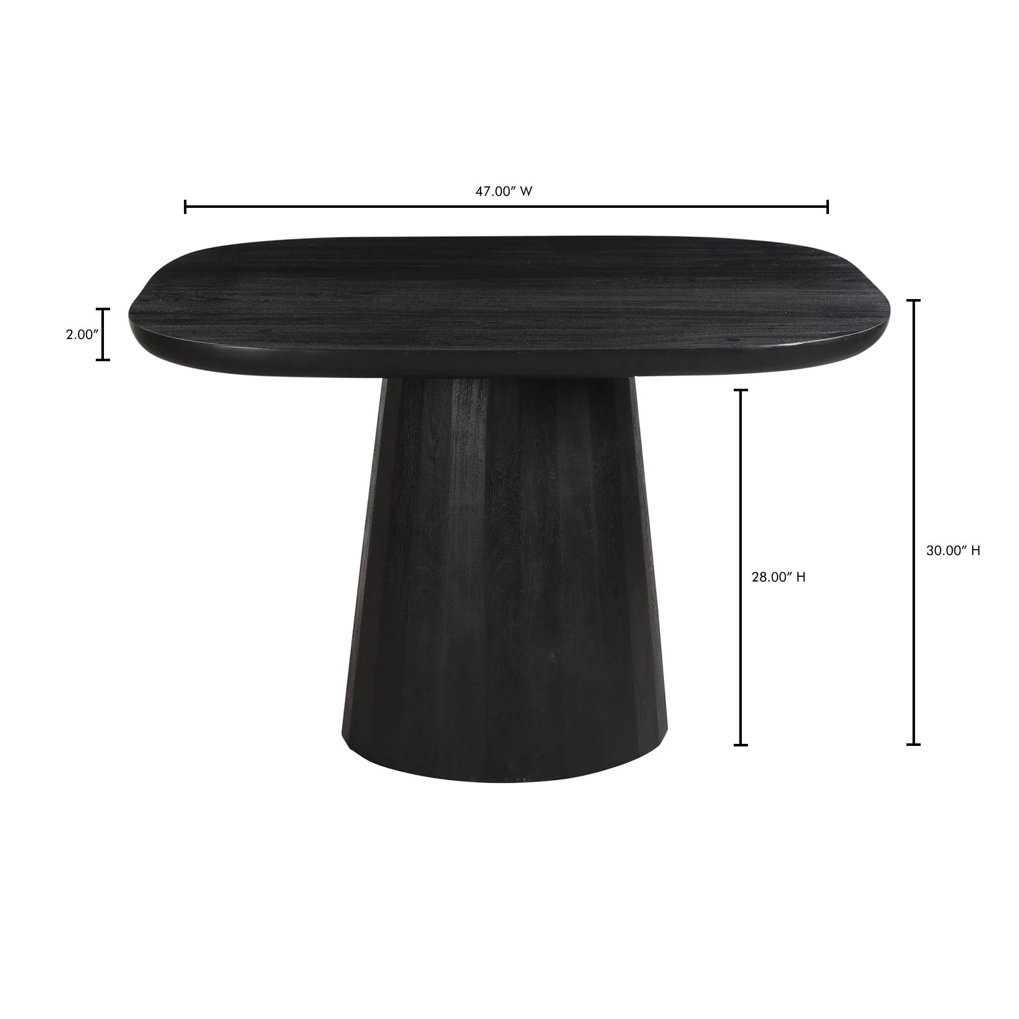 Freed Dining Table Black - Frankwebs