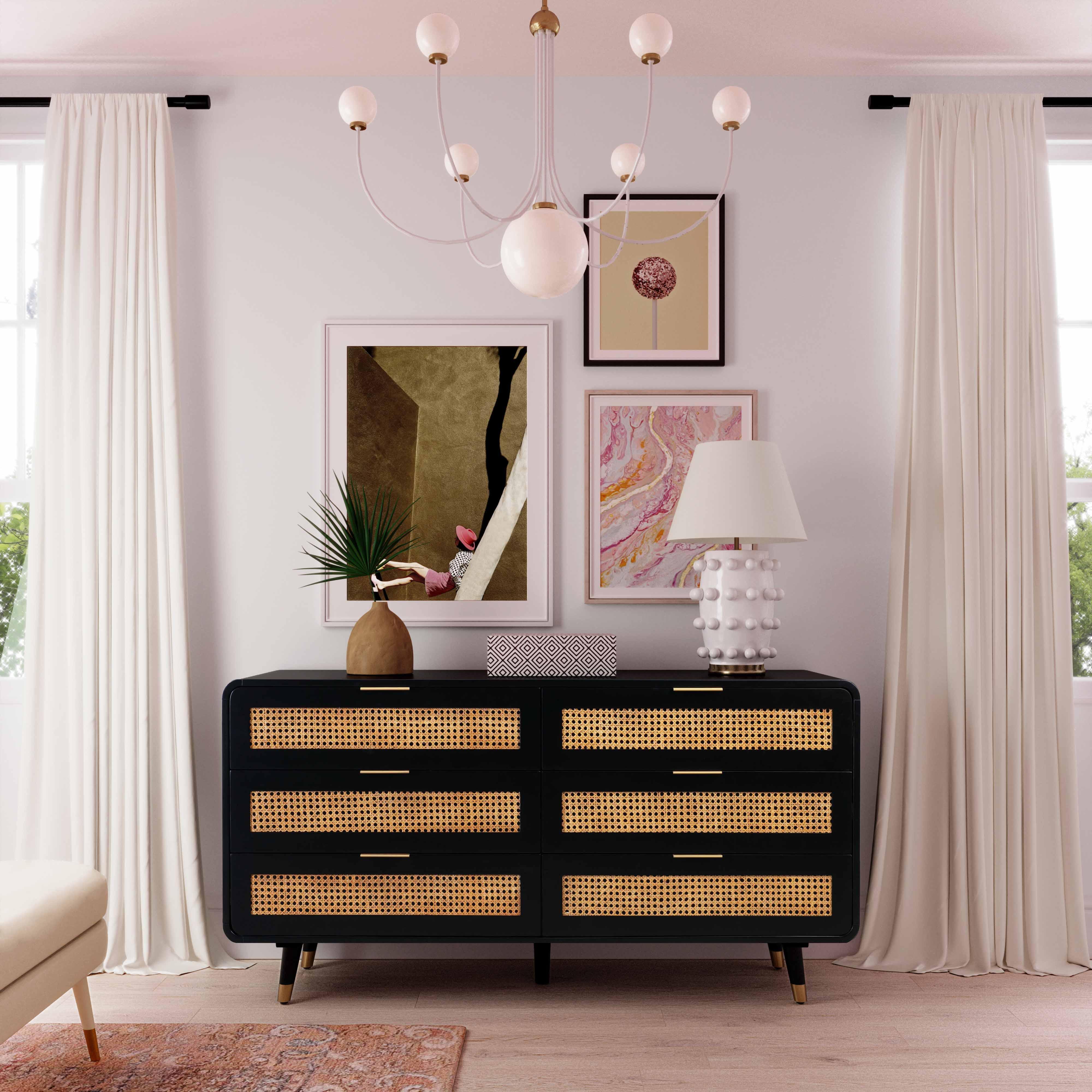 Christine 6 Drawer Dresser - Frankwebs