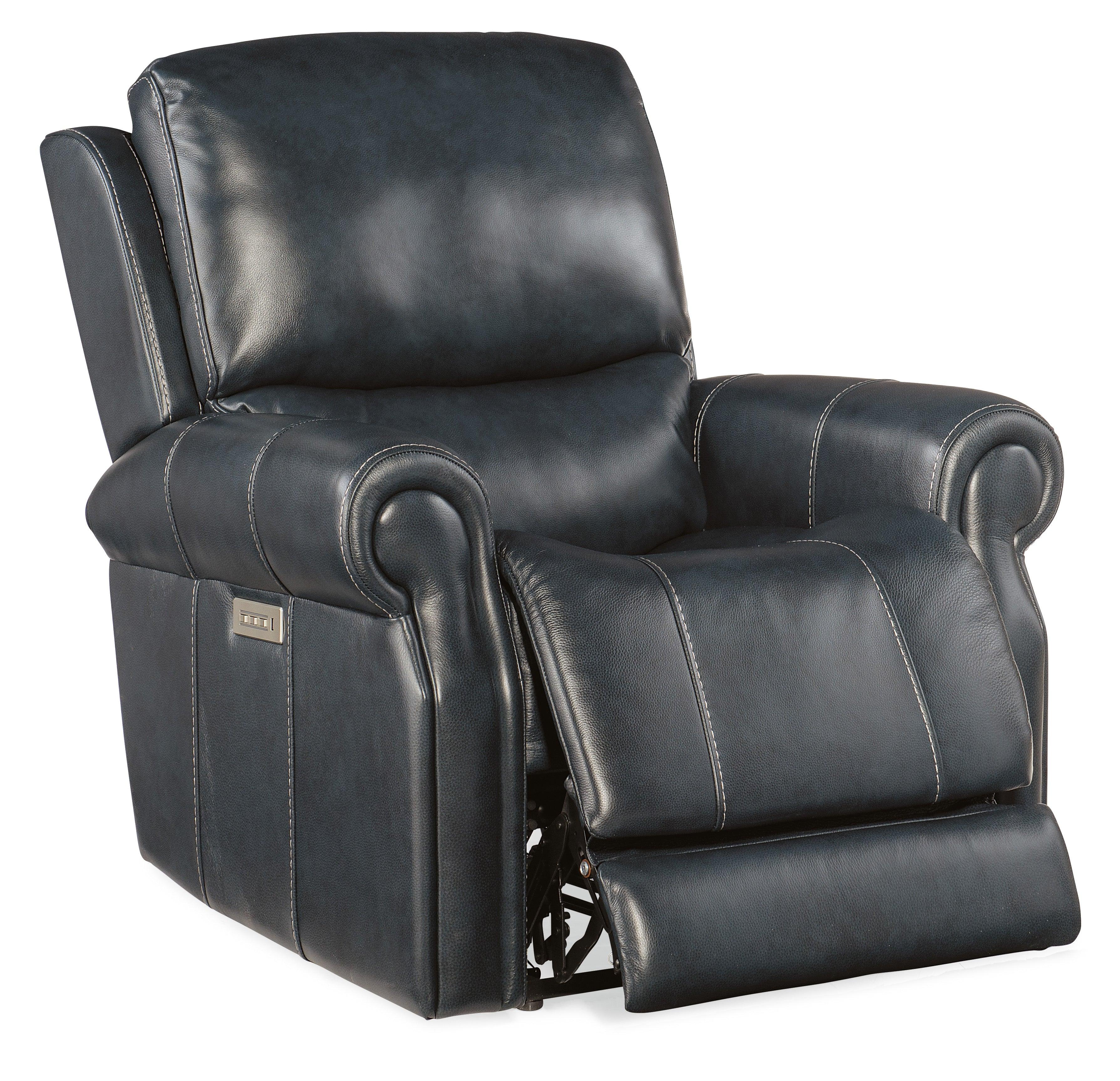 Eisley Power Recliner with Power Headrest and Lumbar - Frankwebs