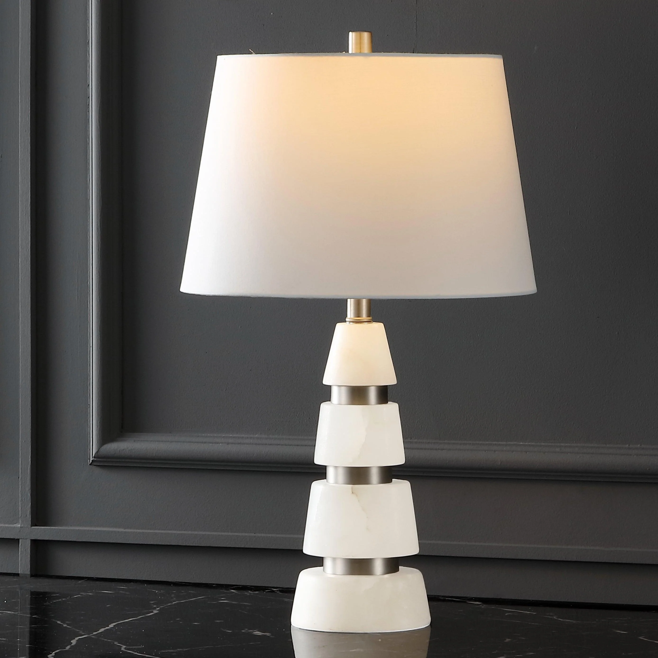 ZHANG ALABASTER TABLE LAMP - Frankwebs