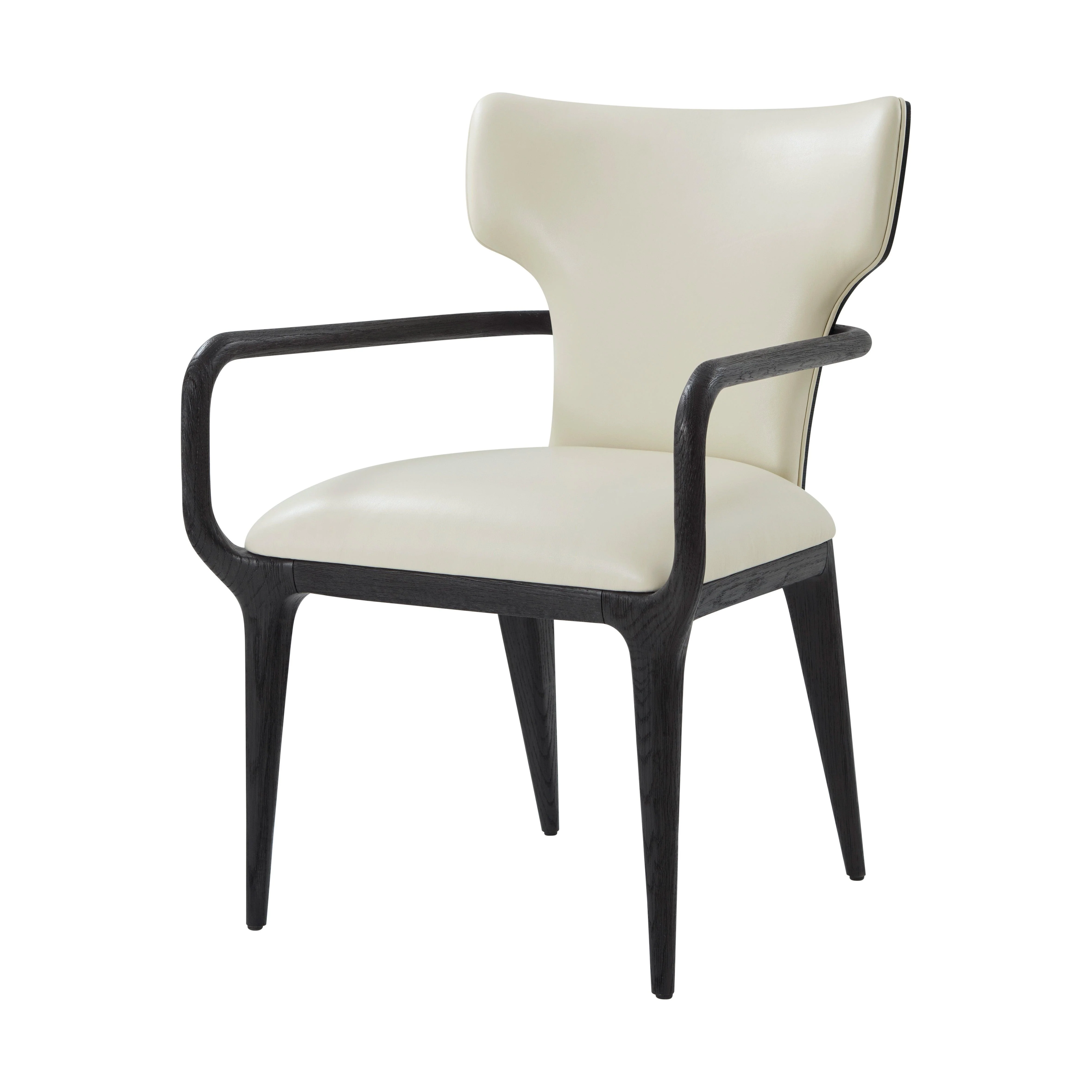 Repose Upholstered Dining Arm Chair II - Set Of 2 - Frankwebs