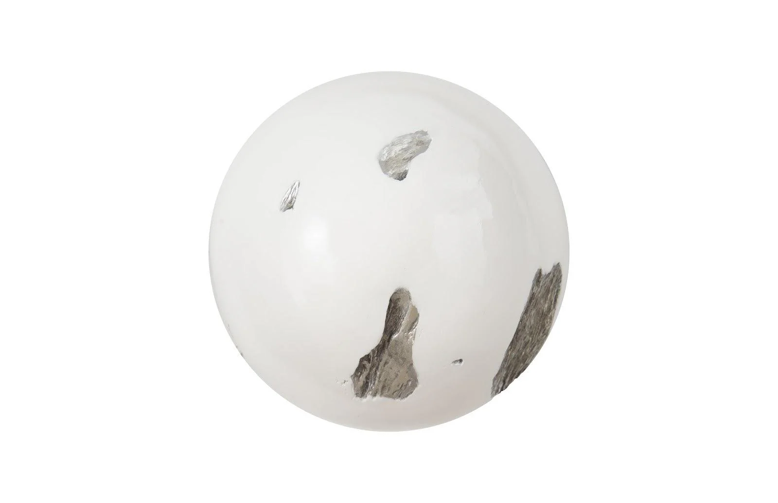 Cast Root Wall Ball, Resin, White, SM - Frankwebs