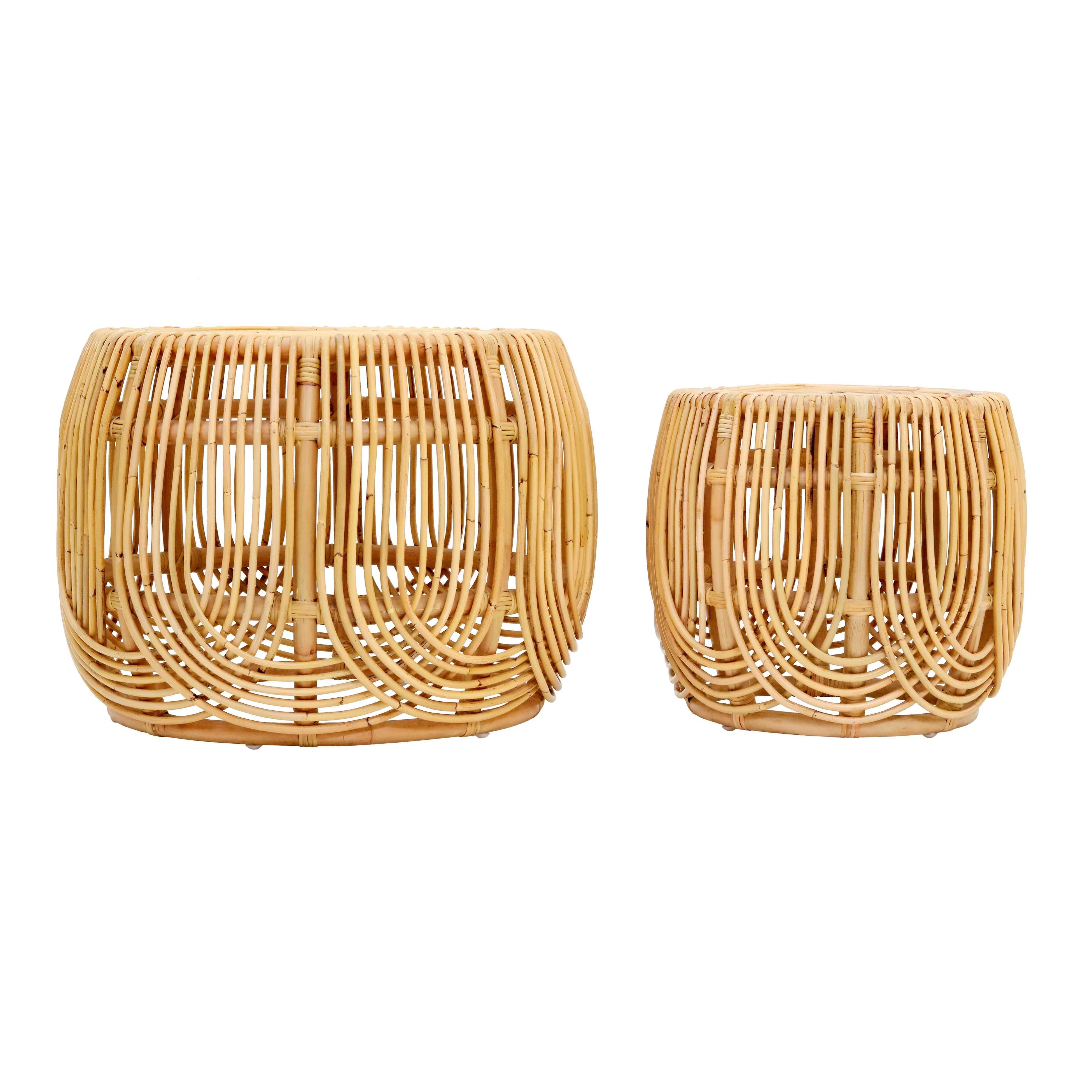 Azrina Rattan Nesting Tables - Frankwebs