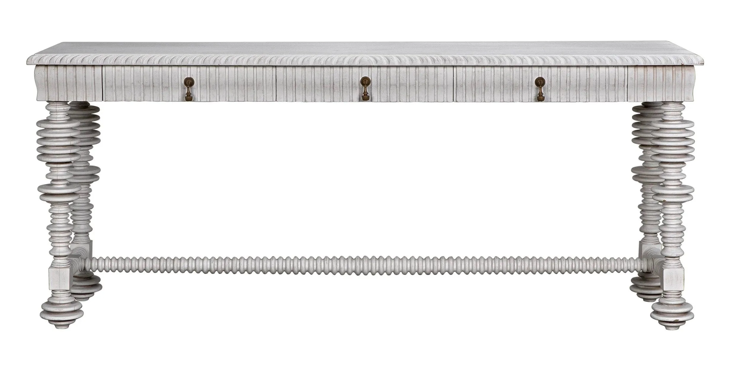 Portuguese Console, White Wash - Frankwebs